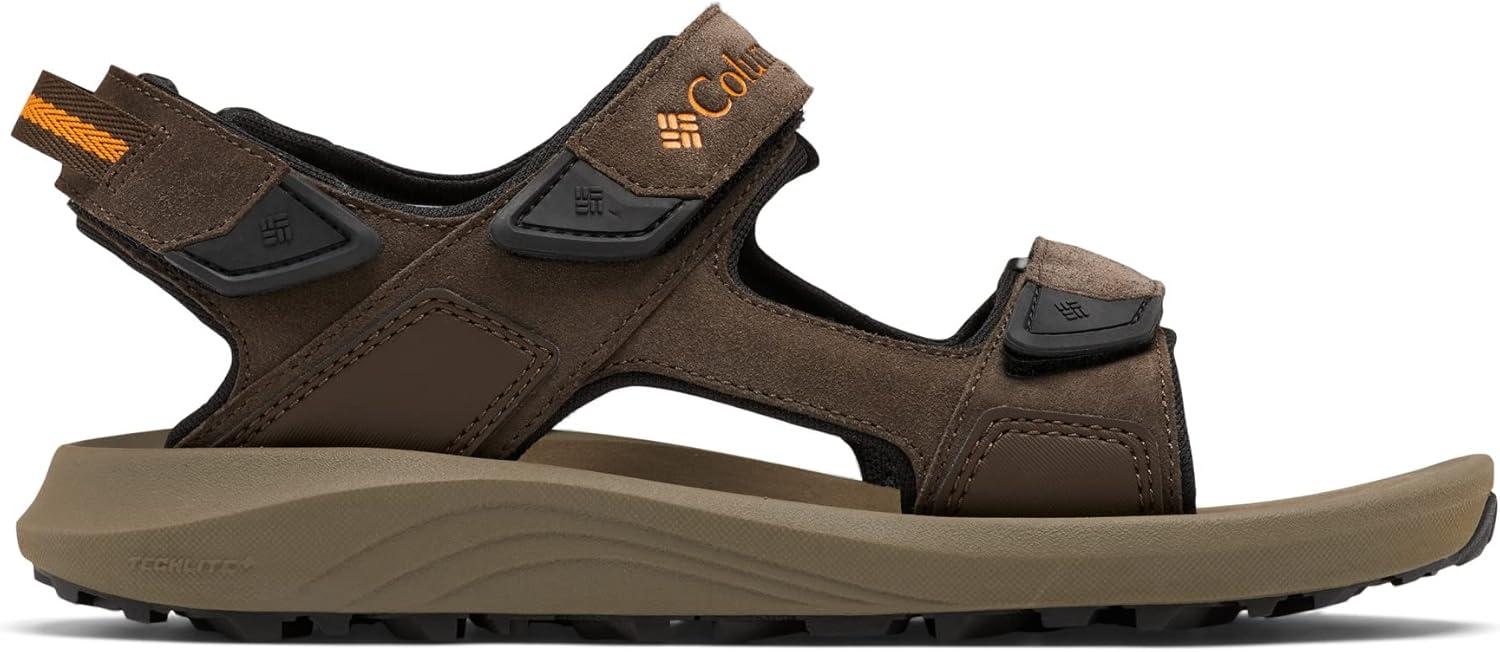 imageColumbia Mens Trailstorm Hiker 3 Strap Sport SandalCordovanGold Amber