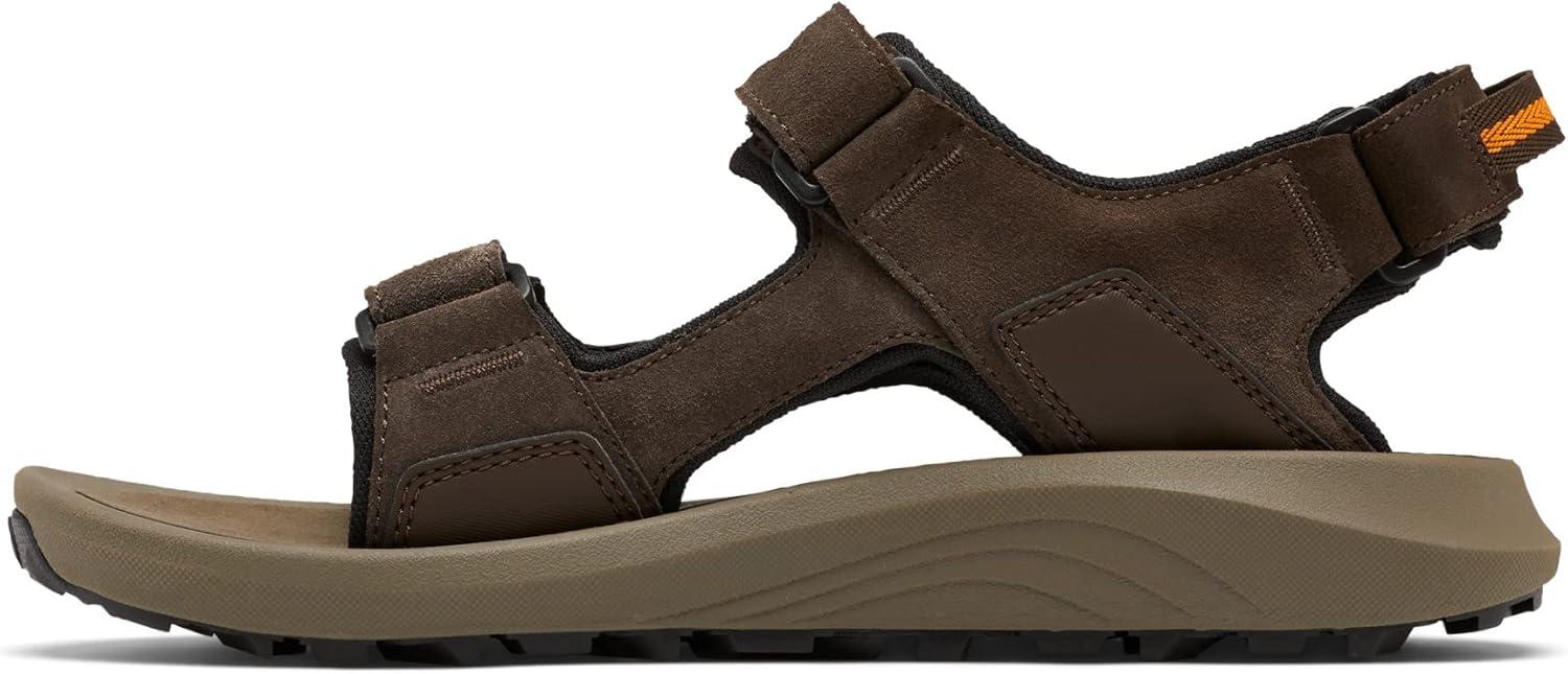 imageColumbia Mens Trailstorm Hiker 3 Strap Sport SandalCordovanGold Amber