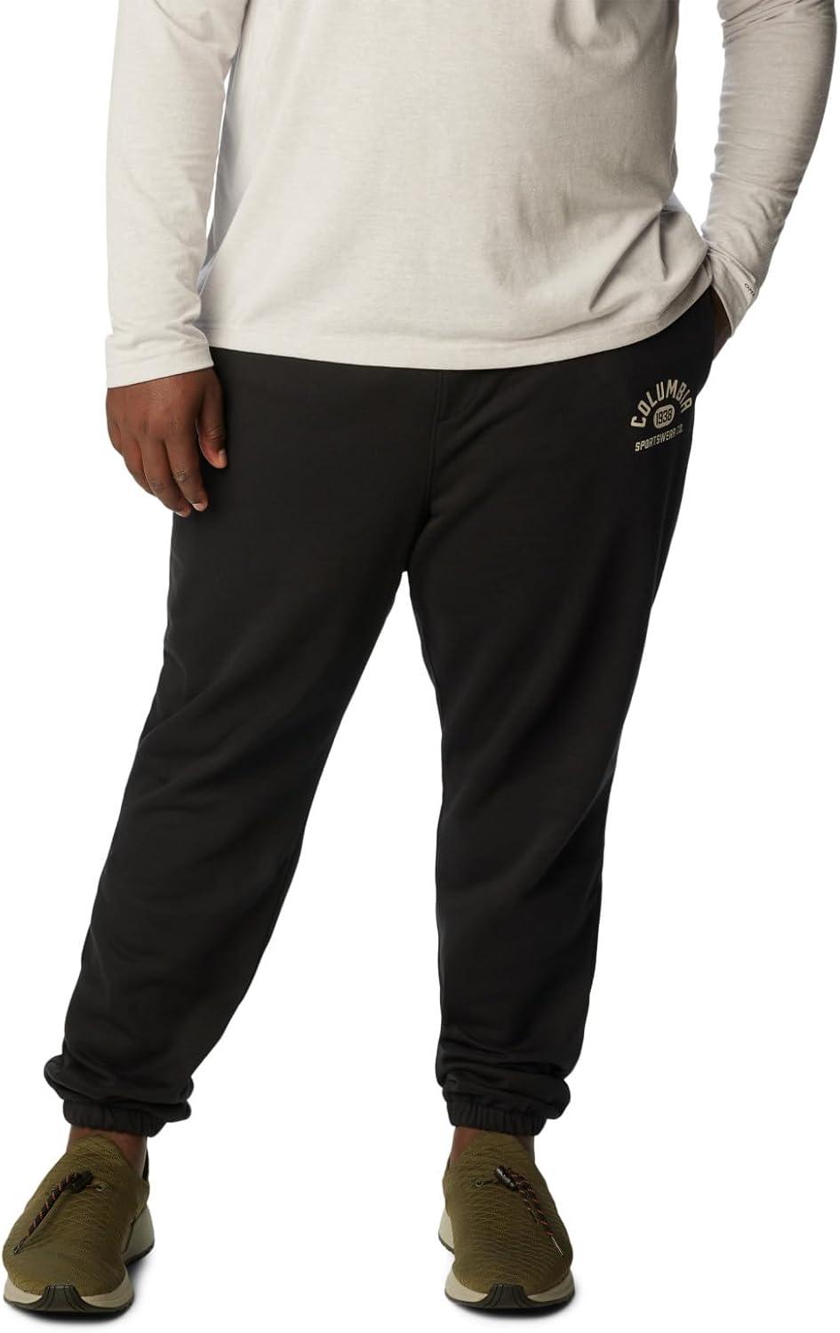 imageColumbia Mens Trek JoggerBlack College Life Mini Logo