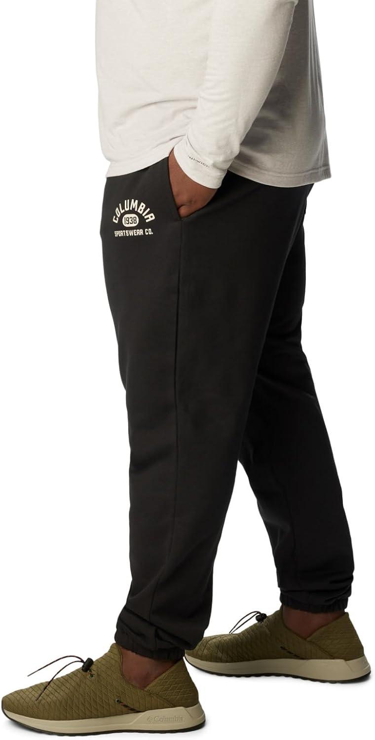imageColumbia Mens Trek JoggerBlack College Life Mini Logo