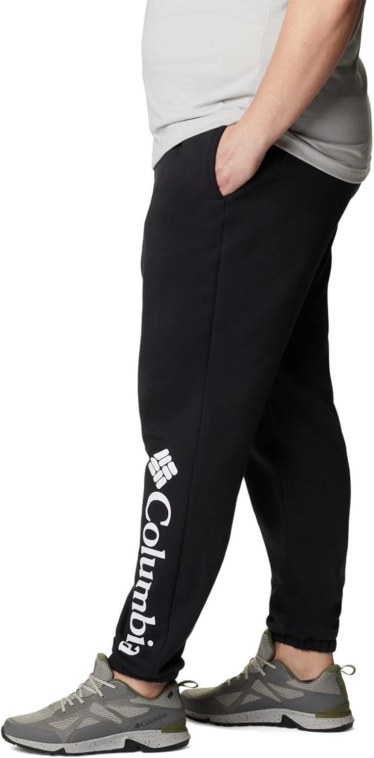 imageColumbia Mens Trek JoggerBlack White Vertical Logo