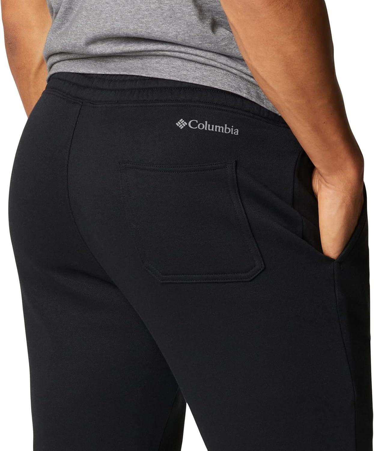 imageColumbia Mens Trek JoggerBlackCity Grey Vertical Logo