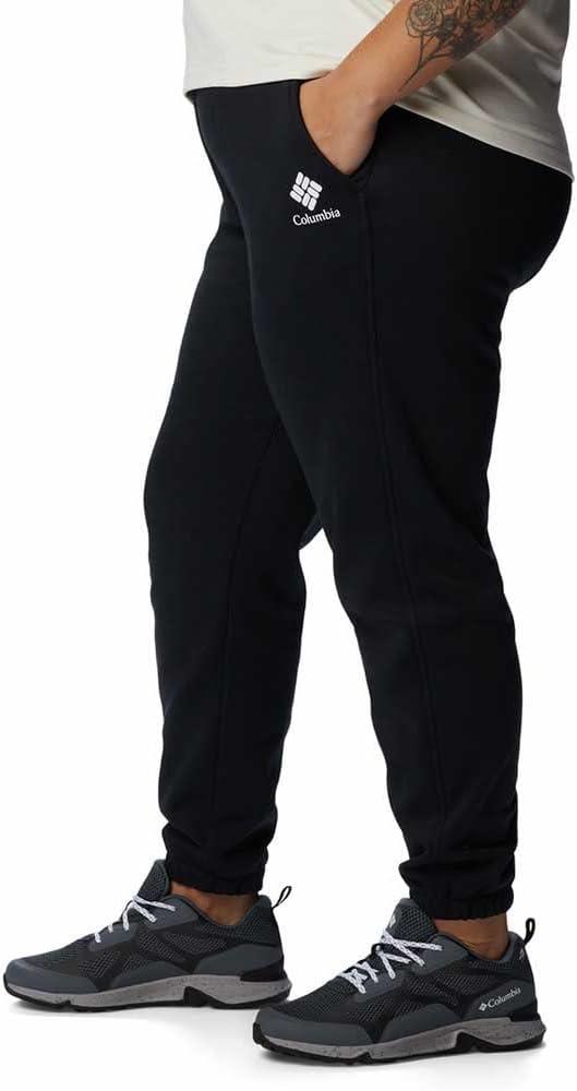 imageColumbia Mens Trek JoggerBlackWhite Csc Stacked Logo