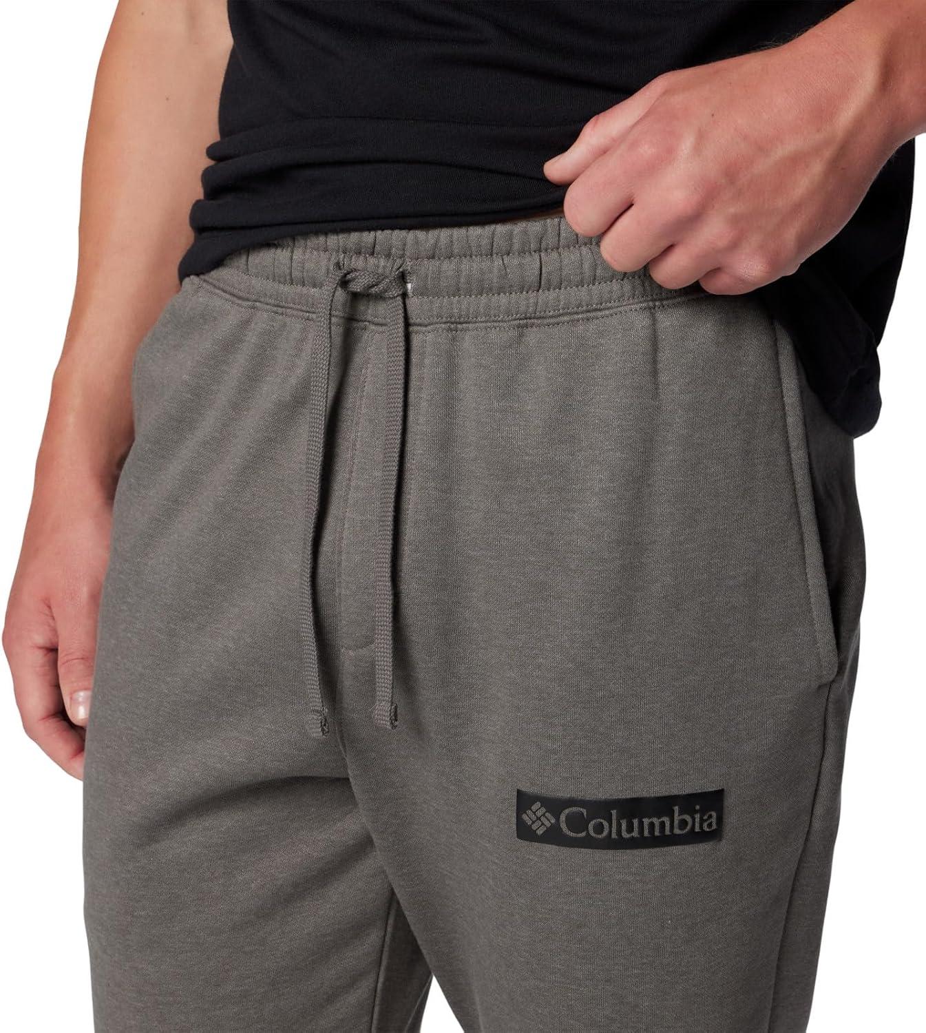 imageColumbia Mens Trek JoggerCharcoal HeatherPuff Box Gem Logo