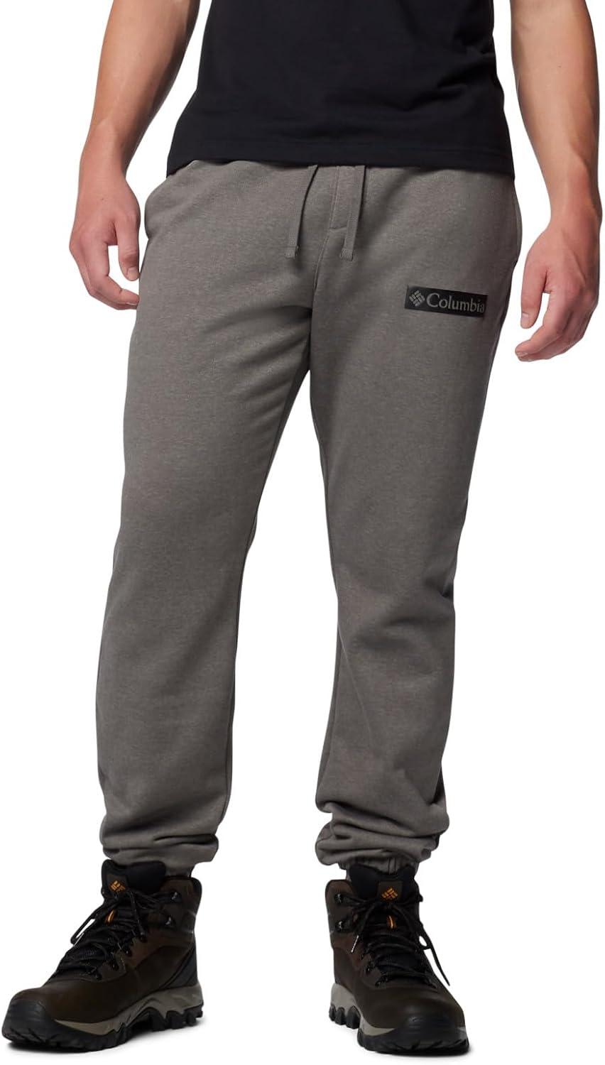 imageColumbia Mens Trek JoggerCharcoal HeatherPuff Box Gem Logo