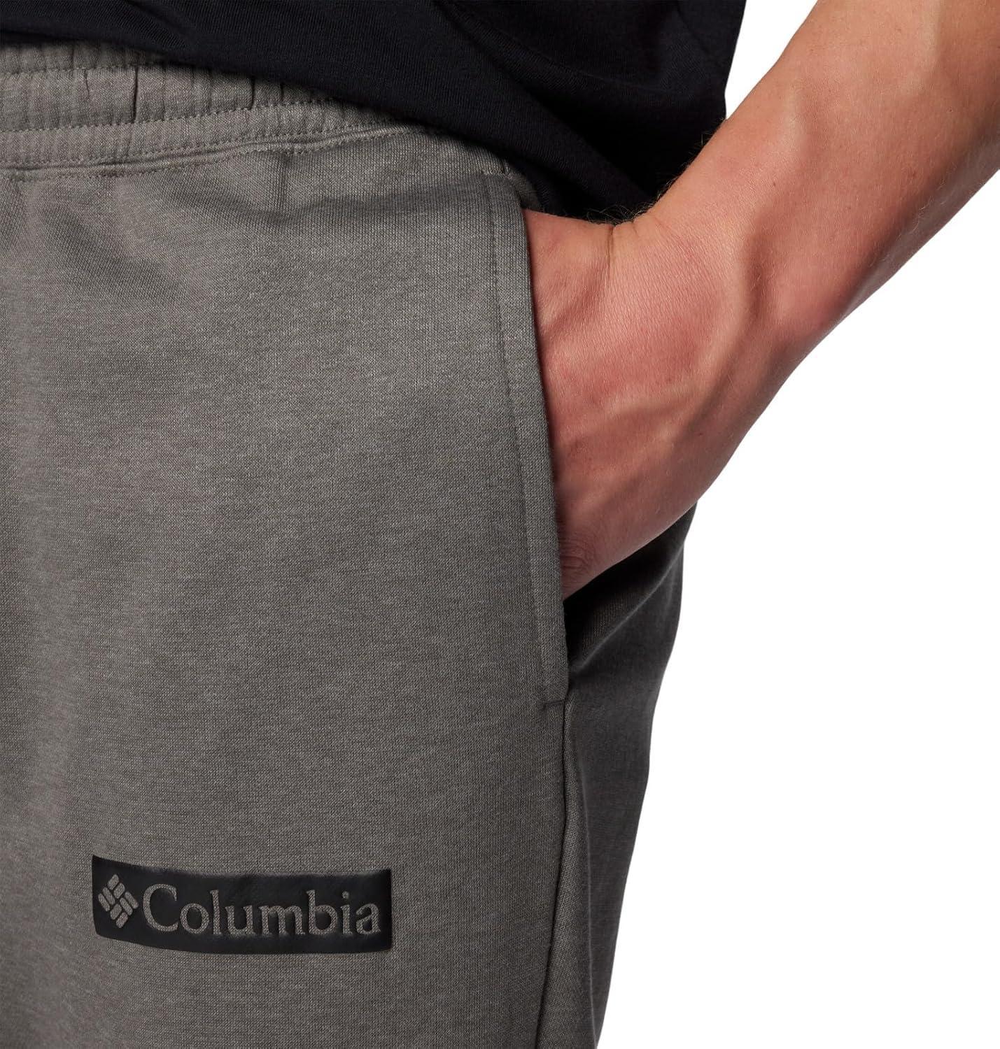 imageColumbia Mens Trek JoggerCharcoal HeatherPuff Box Gem Logo