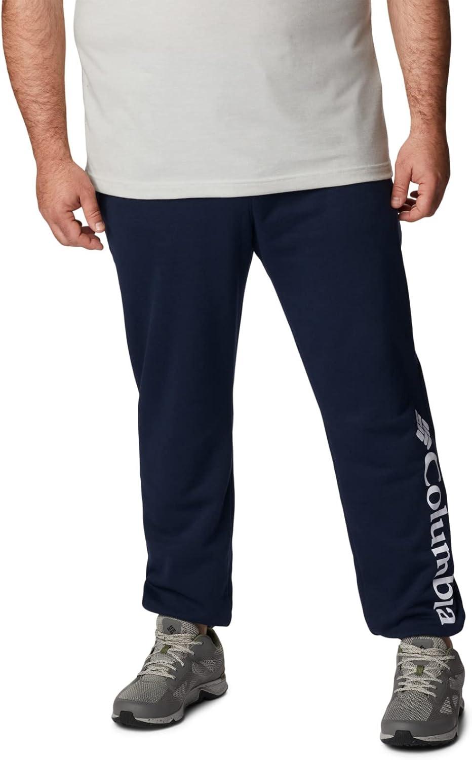 imageColumbia Mens Trek JoggerCollegiate Navy White Vertical Logo