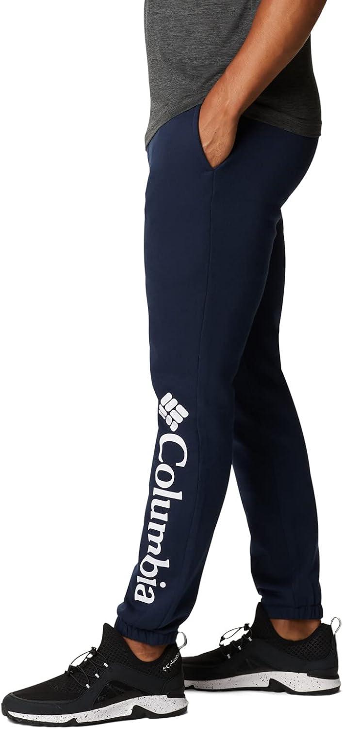 imageColumbia Mens Trek JoggerCollegiate Navy White Vertical Logo