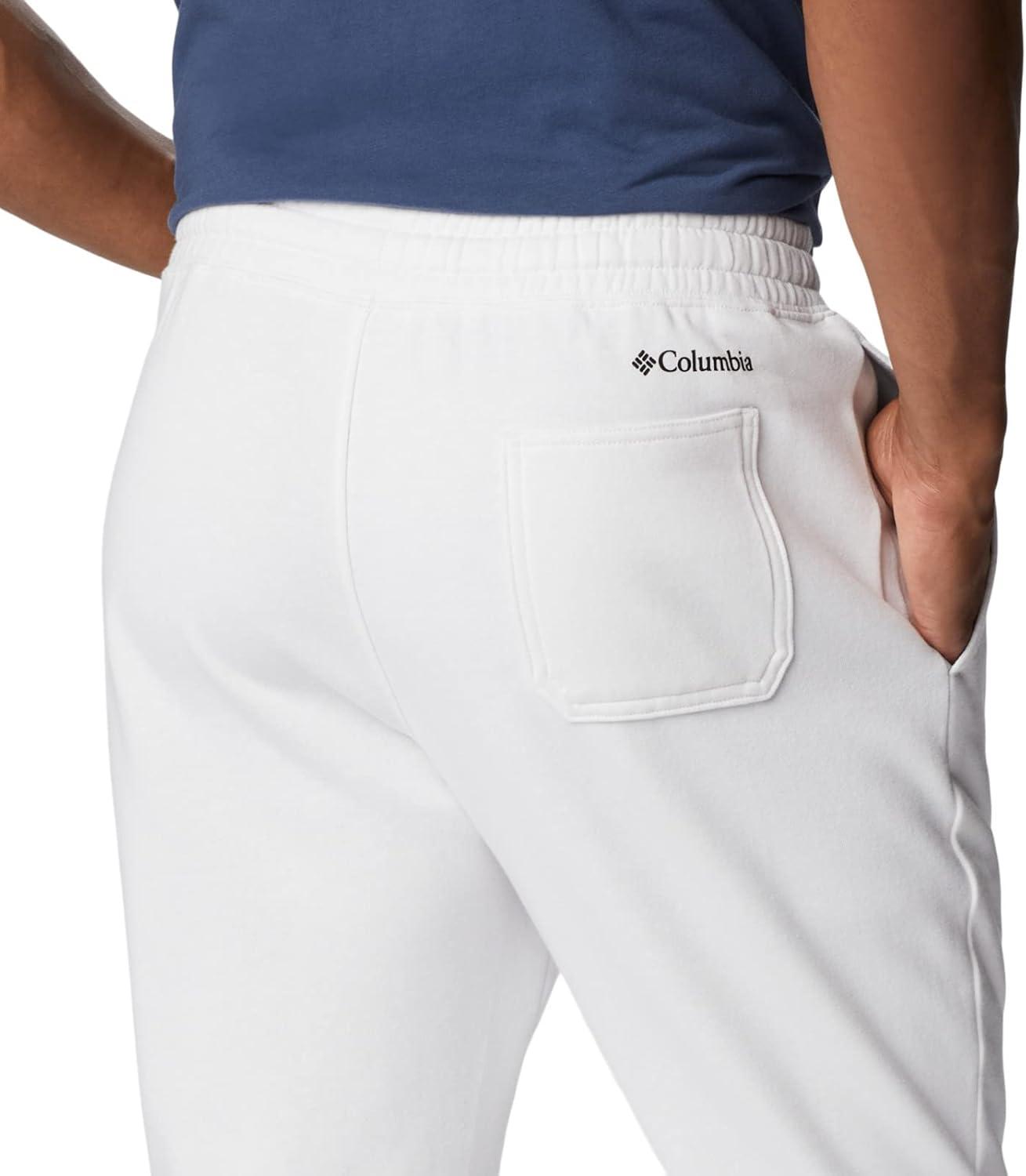 imageColumbia Mens Trek JoggerWhiteVertical Logo