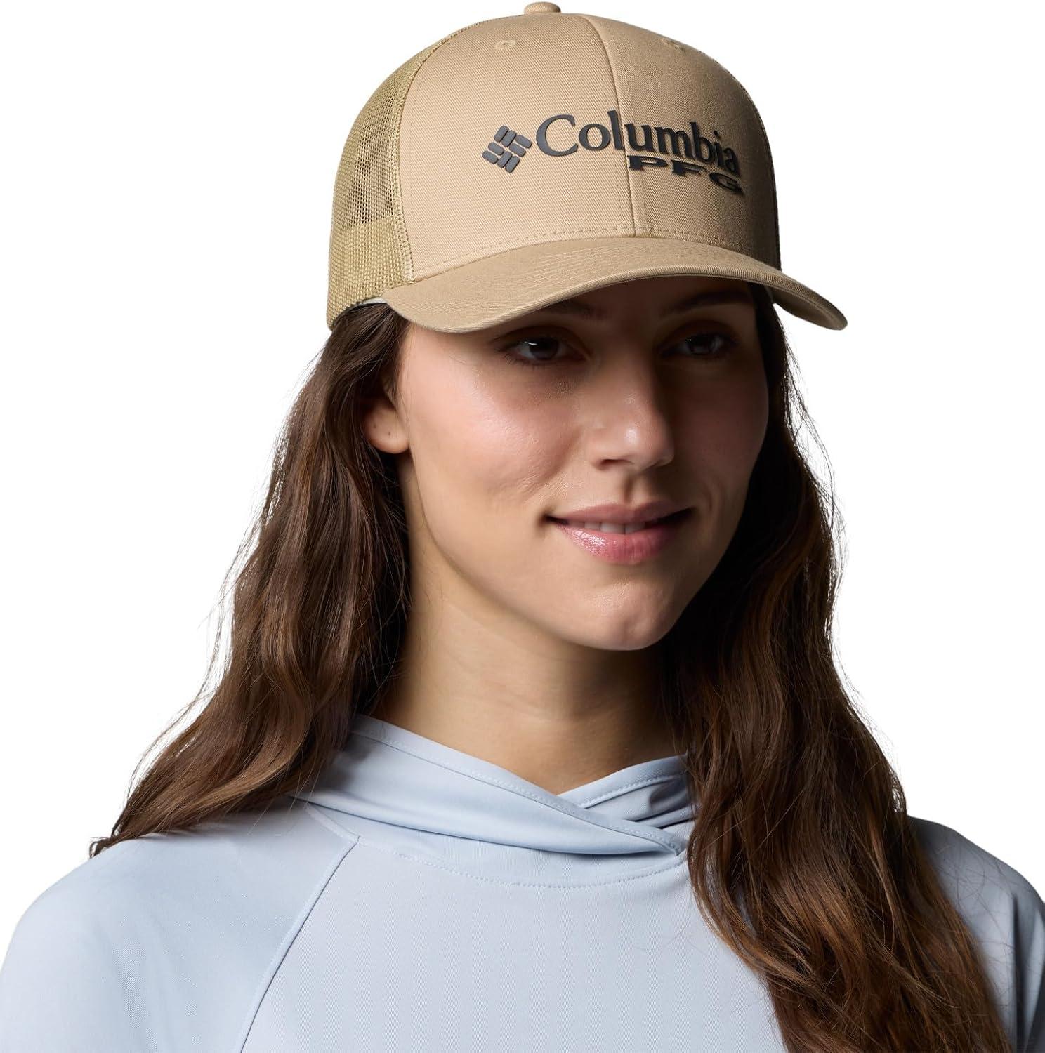 imageColumbia PFG Logo Mesh Ball CapBeachBass