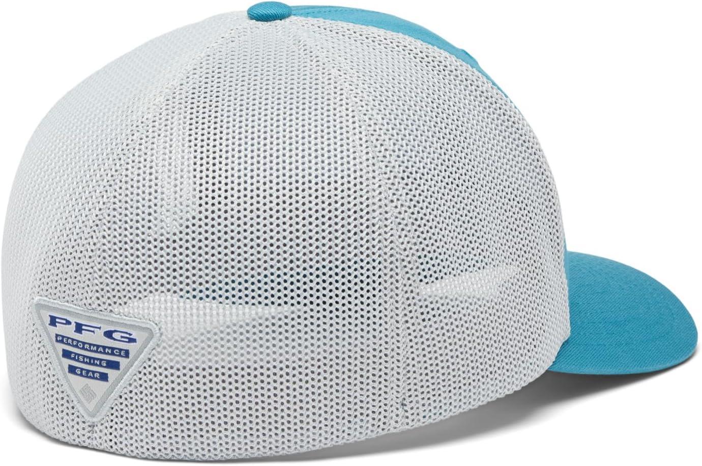 imageColumbia PFG Logo Mesh Ball CapCanyon BlueIcy Morn