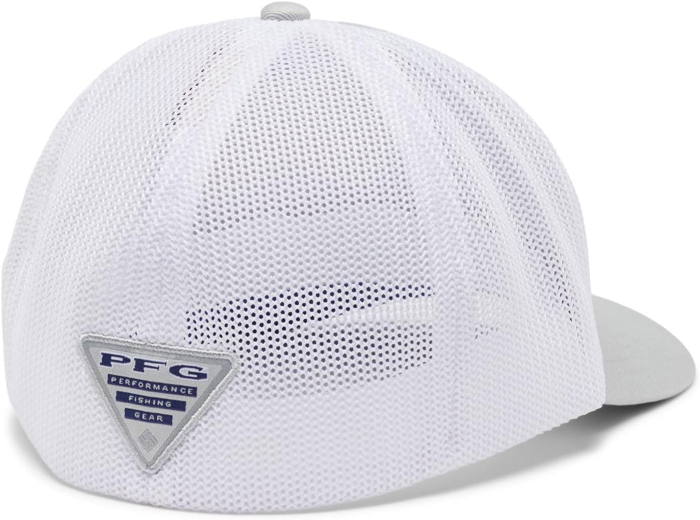 imageColumbia PFG Logo Mesh Ball CapCool GreyWhiteVivid BlueMarlin
