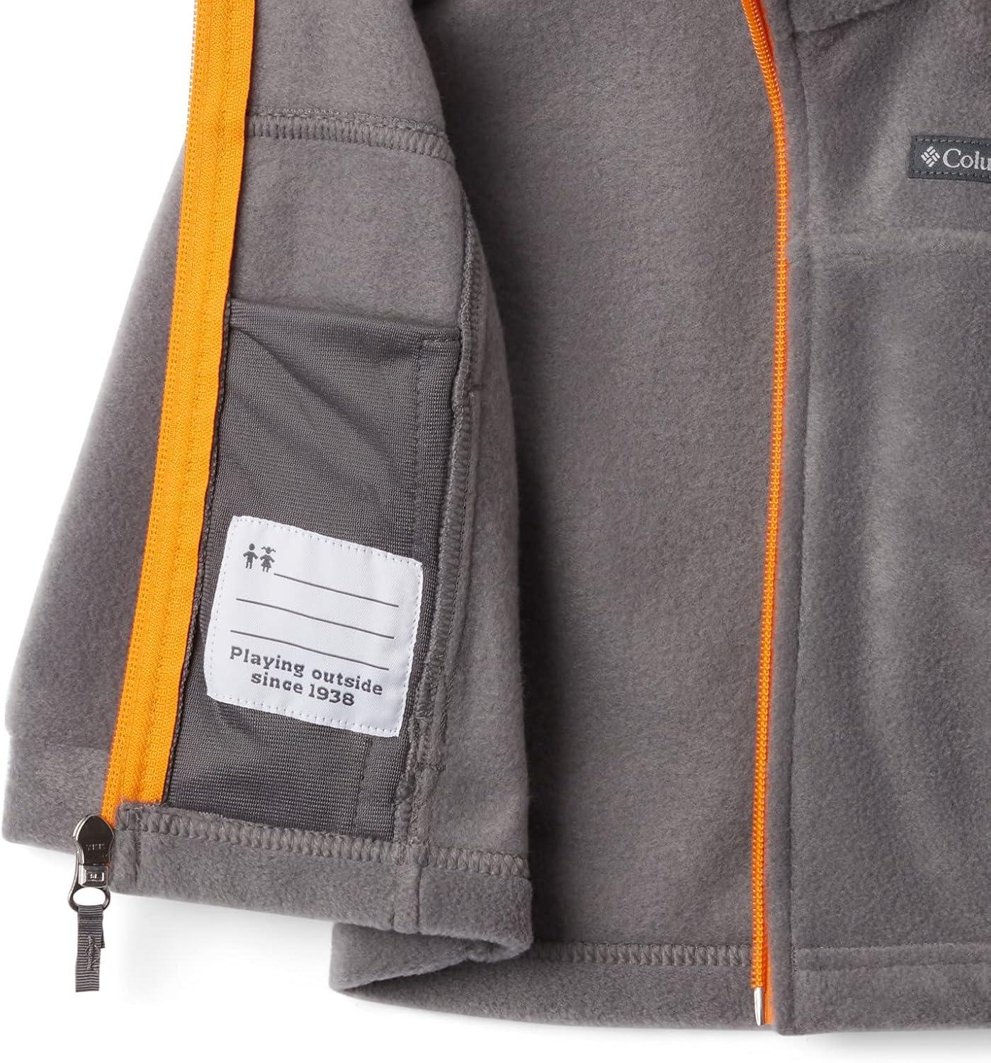 imageColumbia Unisex Baby Steens Mt Ii FleeceCity GreyFlame Orange