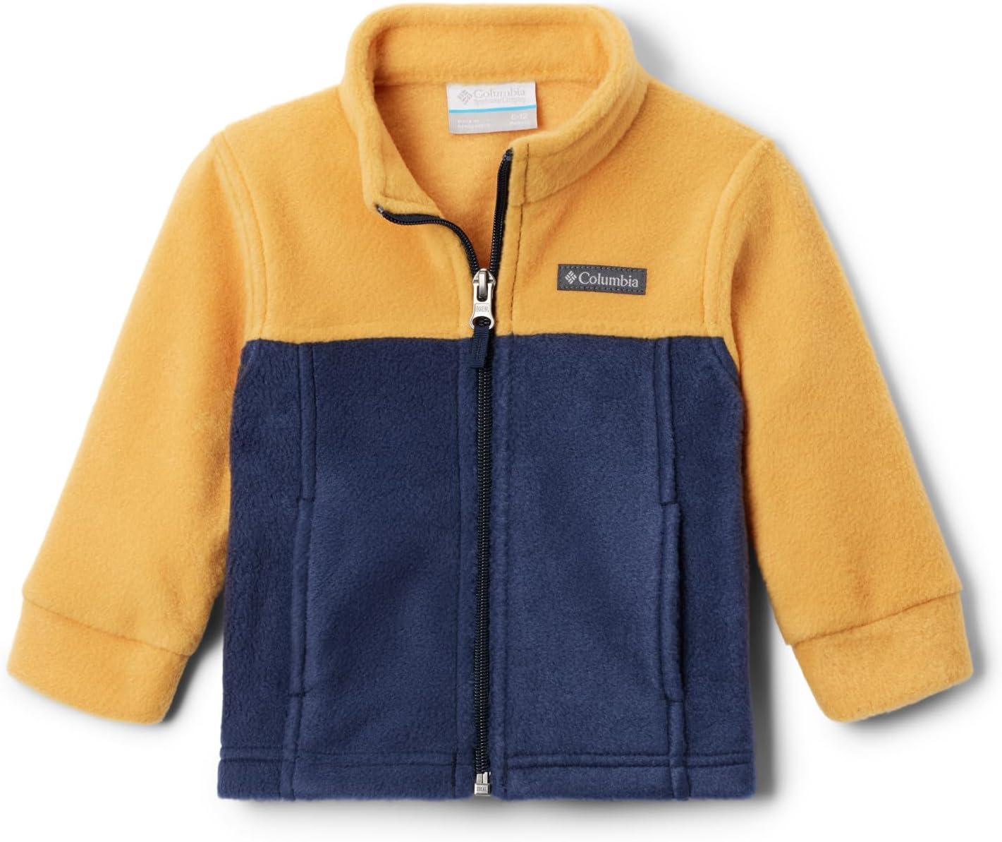 imageColumbia Unisex Baby Steens Mt Ii FleeceRaw HoneyCollegiate Navy