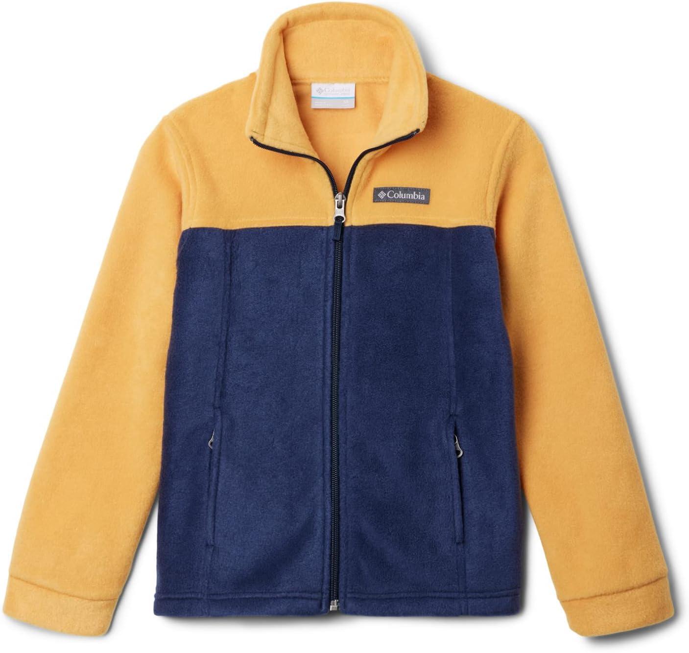 imageColumbia Unisex Baby Steens Mt Ii FleeceRaw HoneyCollegiate Navy
