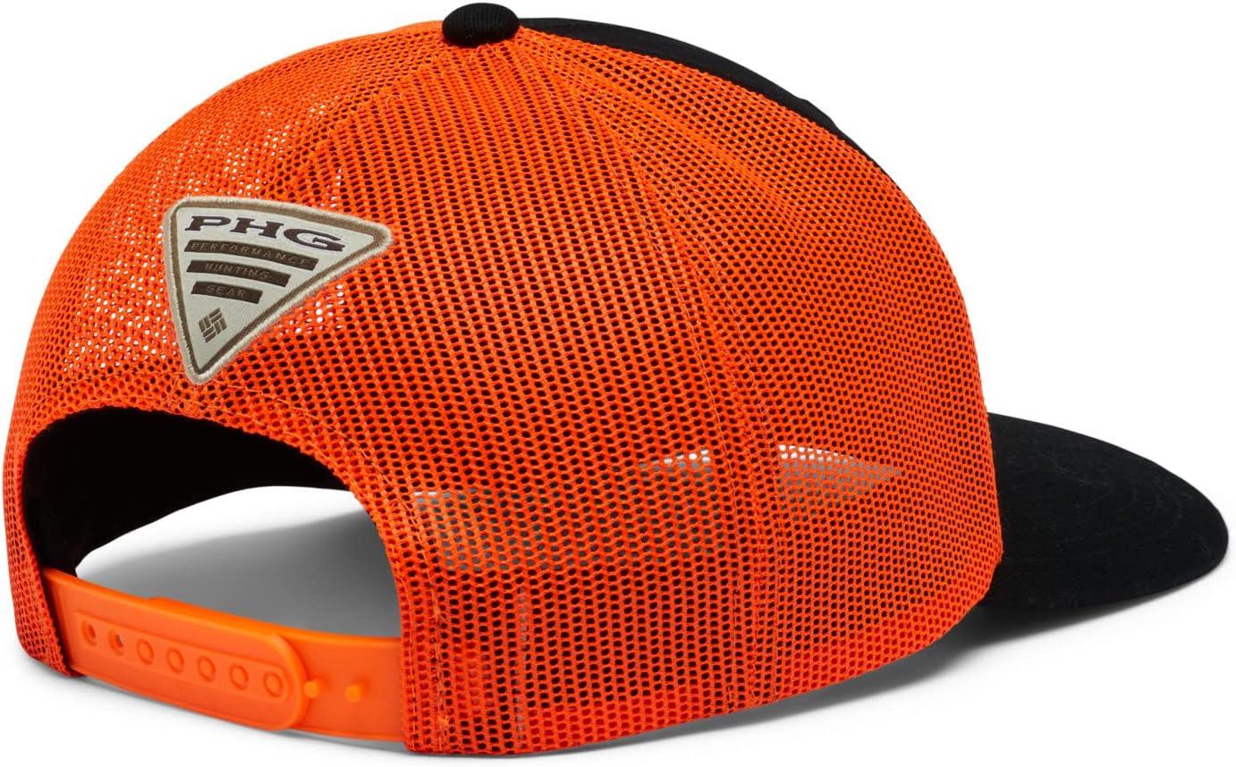 imageColumbia Unisex PHG Game Flag Mesh Snap Back High BlackBlaze One Size