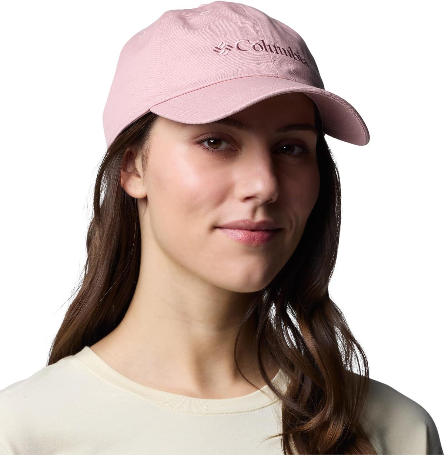 imageColumbia Unisex Provisions Ball Cap Lemon WashMountain LandscapeEraser PinkLogo