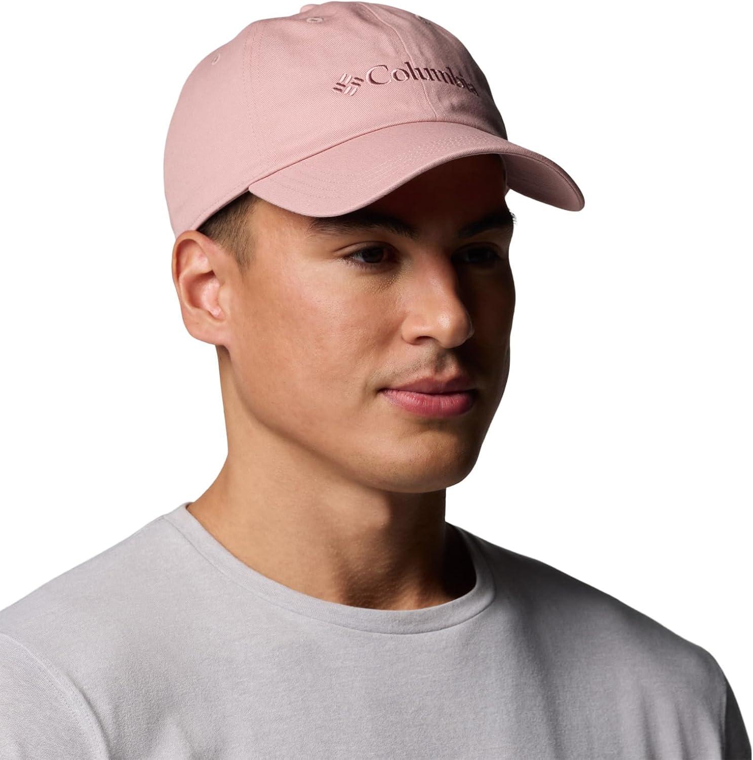 imageColumbia Unisex Provisions Ball Cap Lemon WashMountain LandscapeEraser PinkLogo