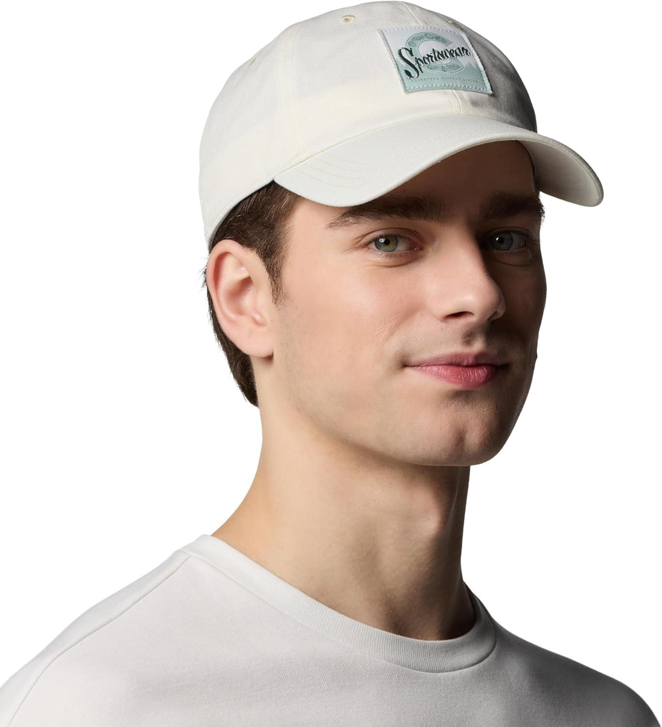 imageColumbia Unisex Provisions Ball Cap Lemon WashMountain LandscapeSea SaltHeritage Patch