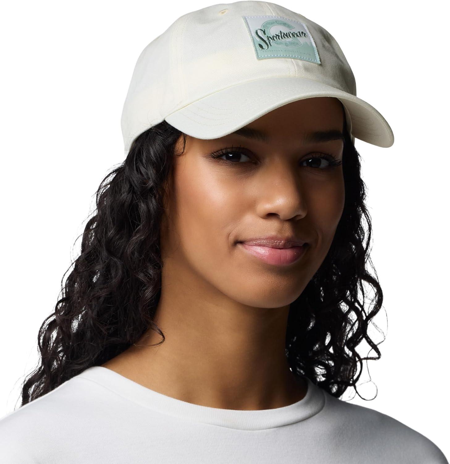 imageColumbia Unisex Provisions Ball Cap Lemon WashMountain LandscapeSea SaltHeritage Patch