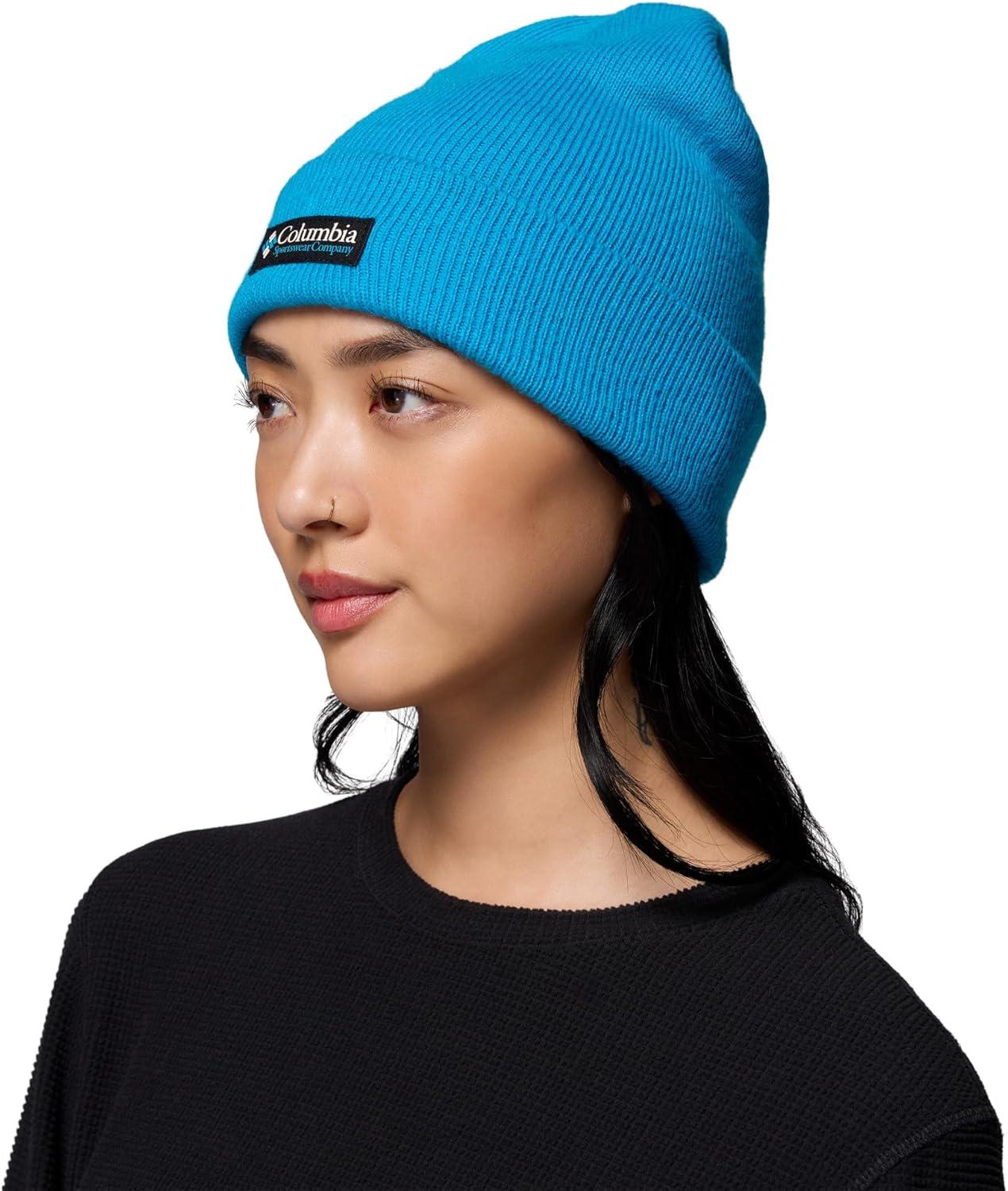 imageColumbia UnisexAdult City Trek Heavyweight BeanieCompass BlueIcons