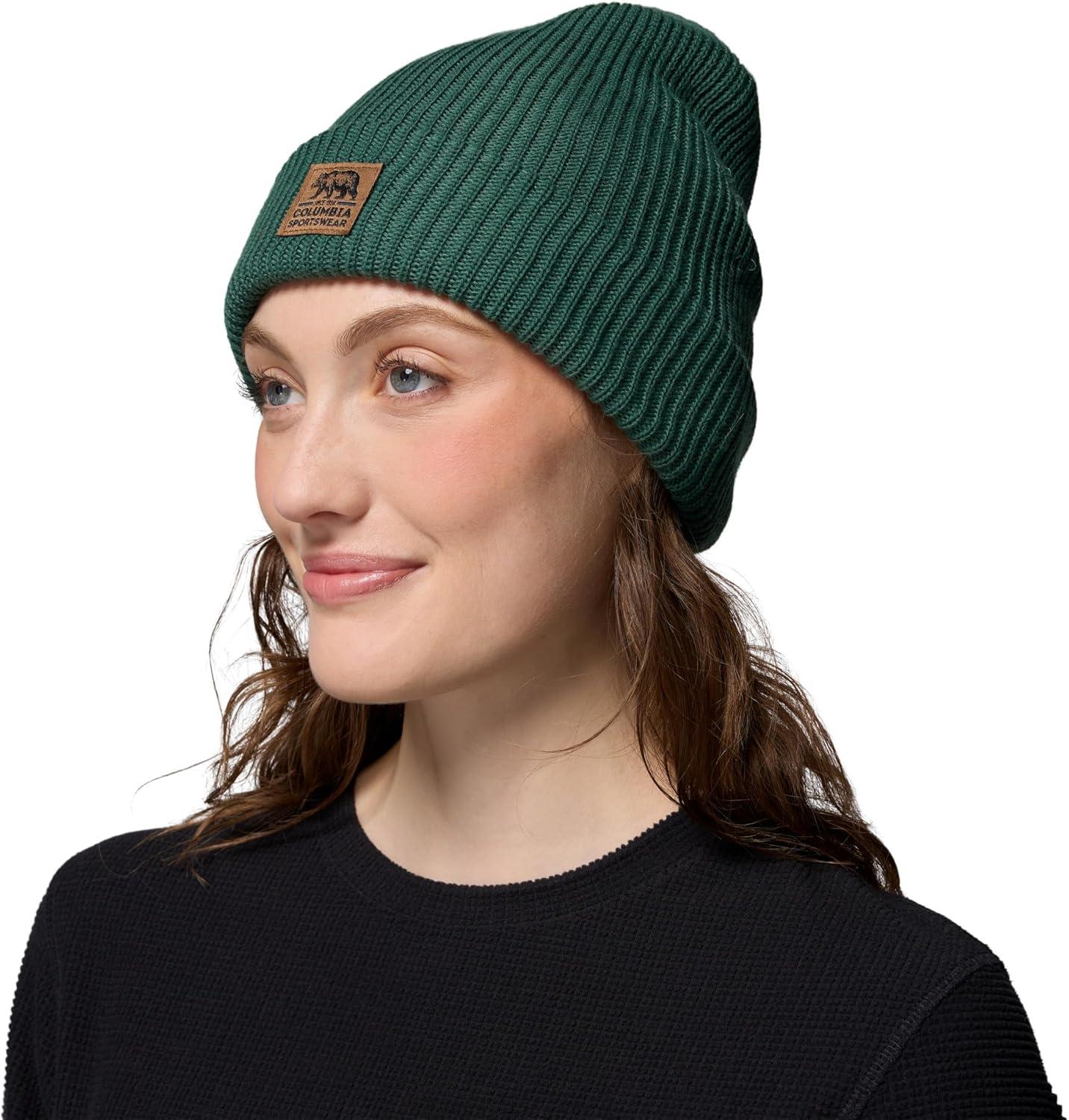 imageColumbia UnisexAdult Lost Lager Ii BeanieRain ForestWalking Bear