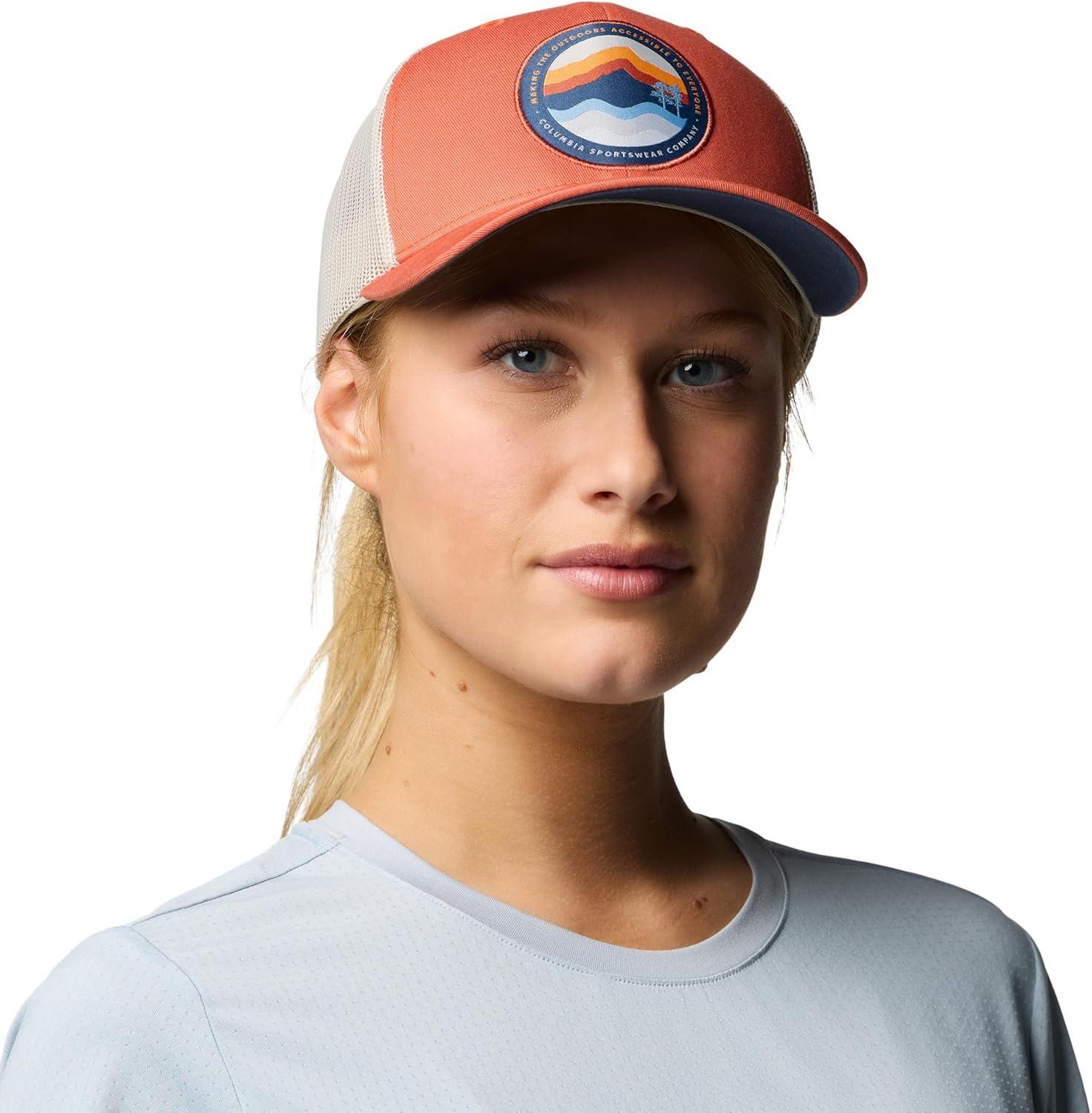 imageColumbia UnisexAdult Mesh Snap BackTuscanDark StoneDark Mountain