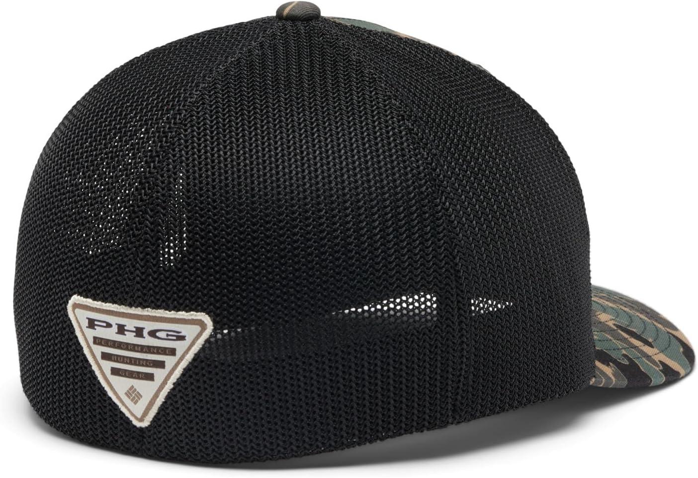 imageColumbia UnisexAdult PHG Antlers Mesh Ball CapCapSahara Duck CamoBlack