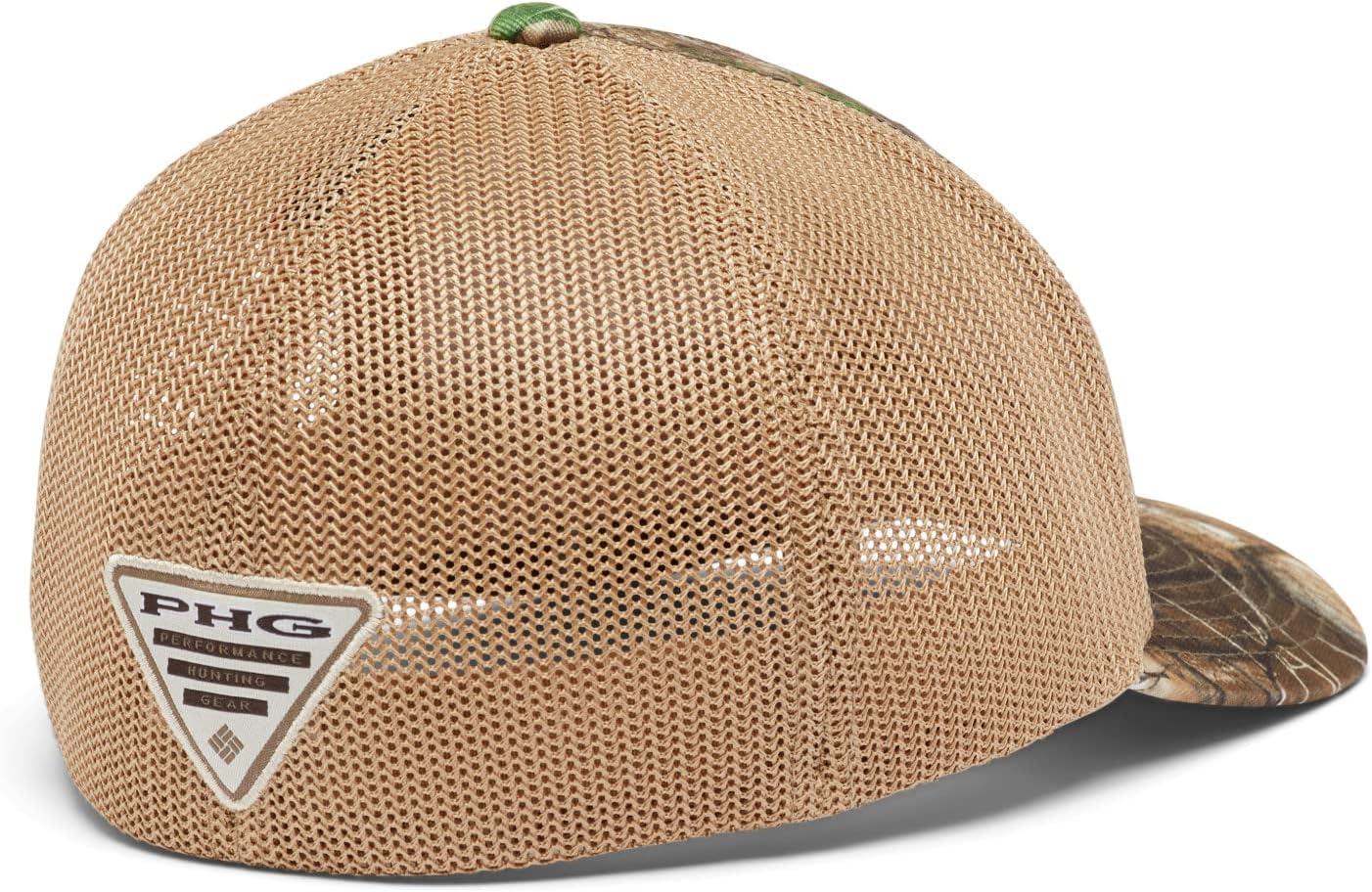 imageColumbia UnisexAdult PHG Camo Mesh Ball CapRealtree Edge Game Flag