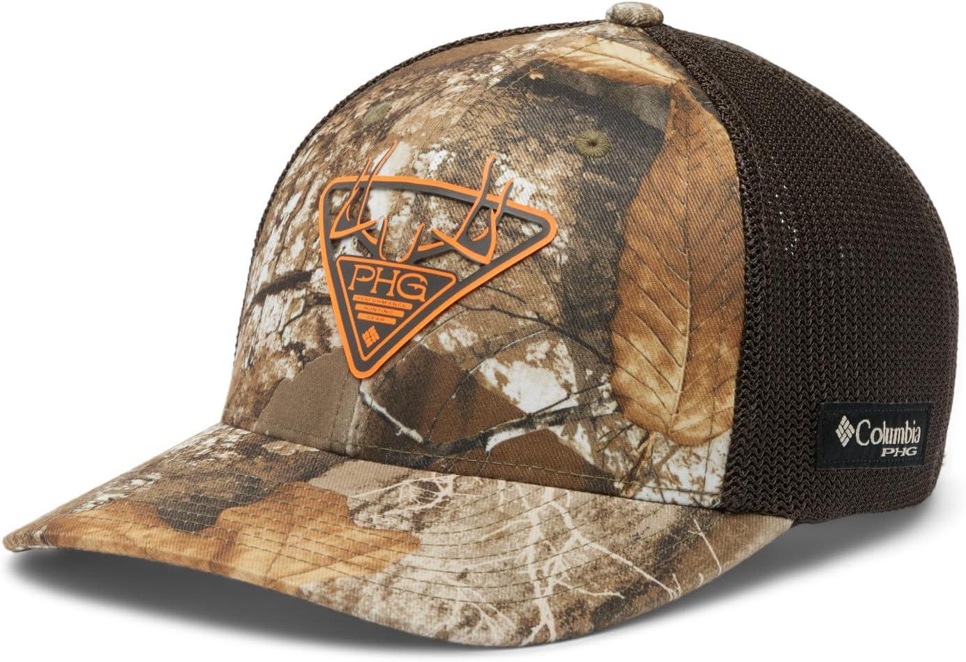 imageColumbia UnisexAdult PHG Camo Mesh Ball CapRealtree Edge Trifill Antlers