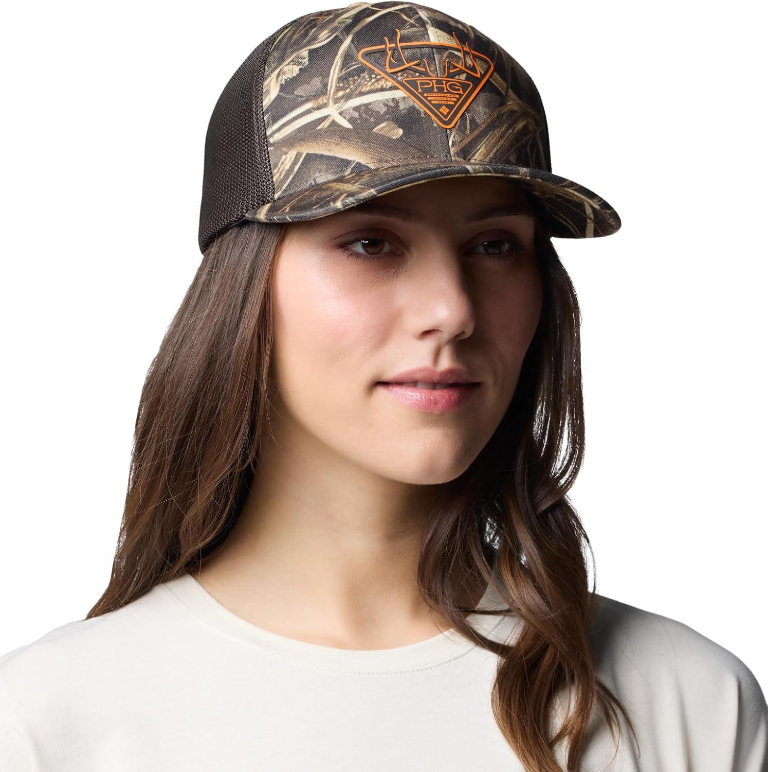 imageColumbia UnisexAdult PHG Camo Mesh Ball CapRealtree Max7Trifill Antlers