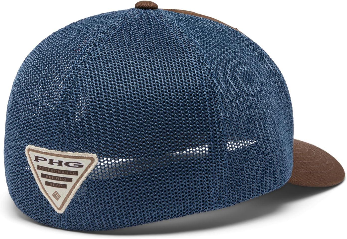 imageColumbia UnisexAdult PHG Game Flag Mesh Ball Cap Low CrownCordovanZincWaterfowl Flag