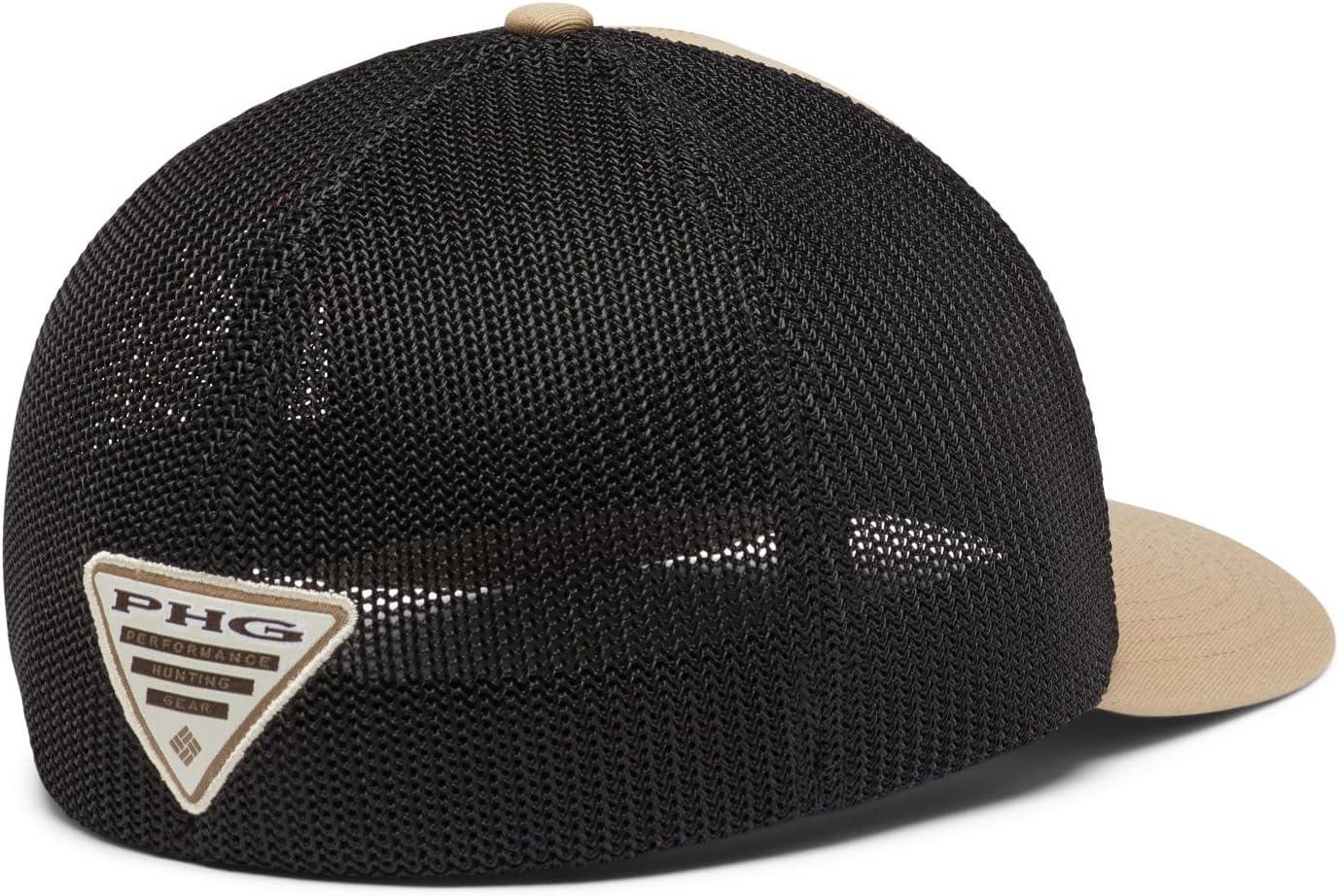 imageColumbia UnisexAdult PHG Game Flag Mesh Ball Cap Low CrownSaharaBlack