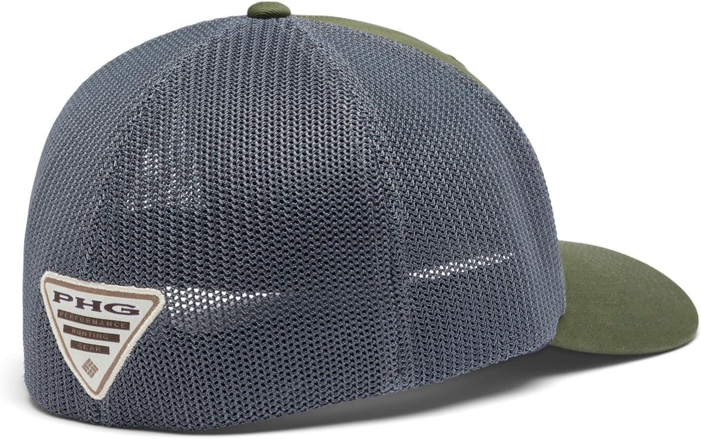 imageColumbia UnisexAdult PHG Game Flag Mesh Ball Cap Low CrownSurplus GreenCity GreyDog Flag