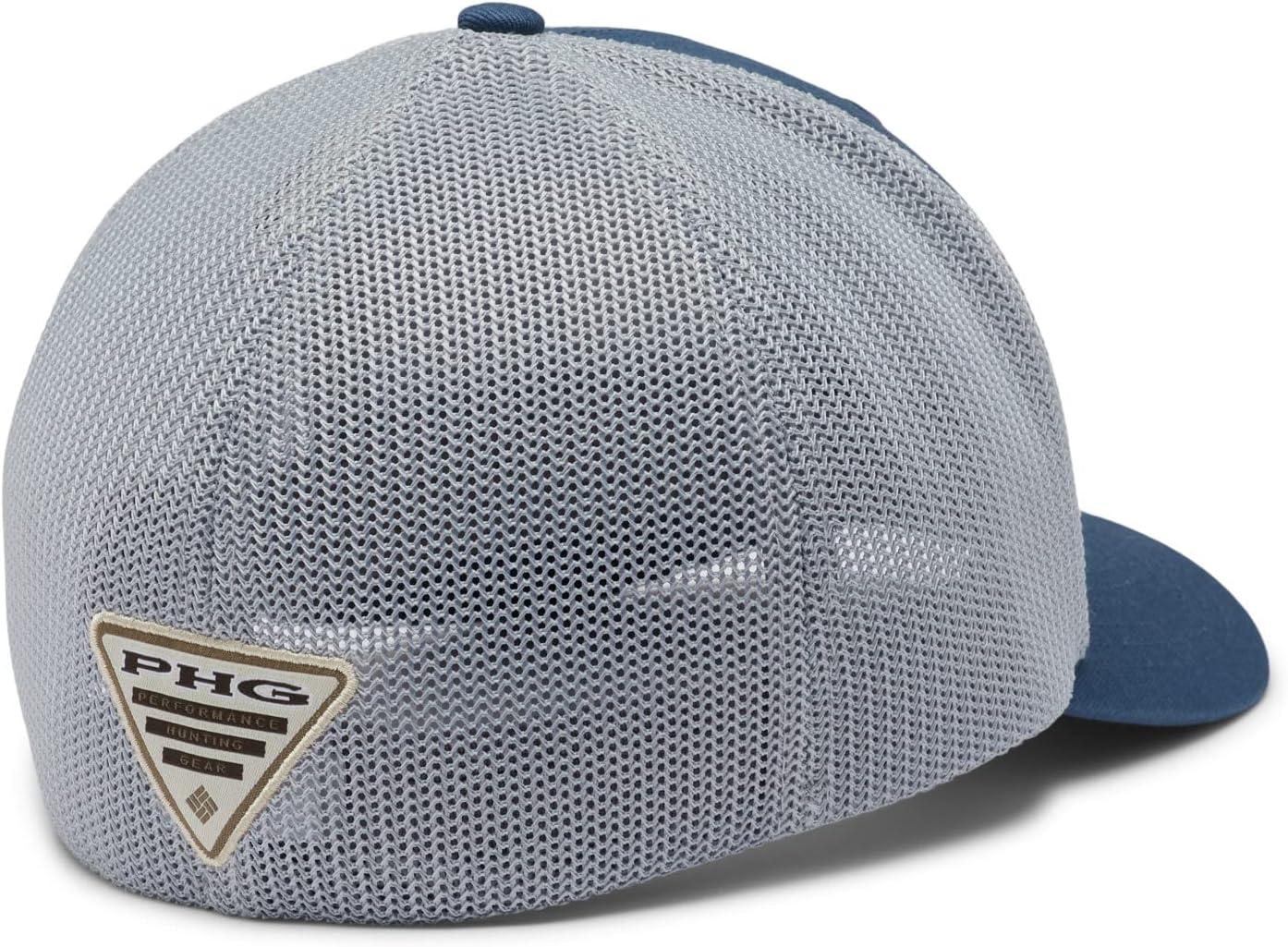 imageColumbia UnisexAdult PHG Game Flag Mesh Ball Cap Low CrownZincCool Grey