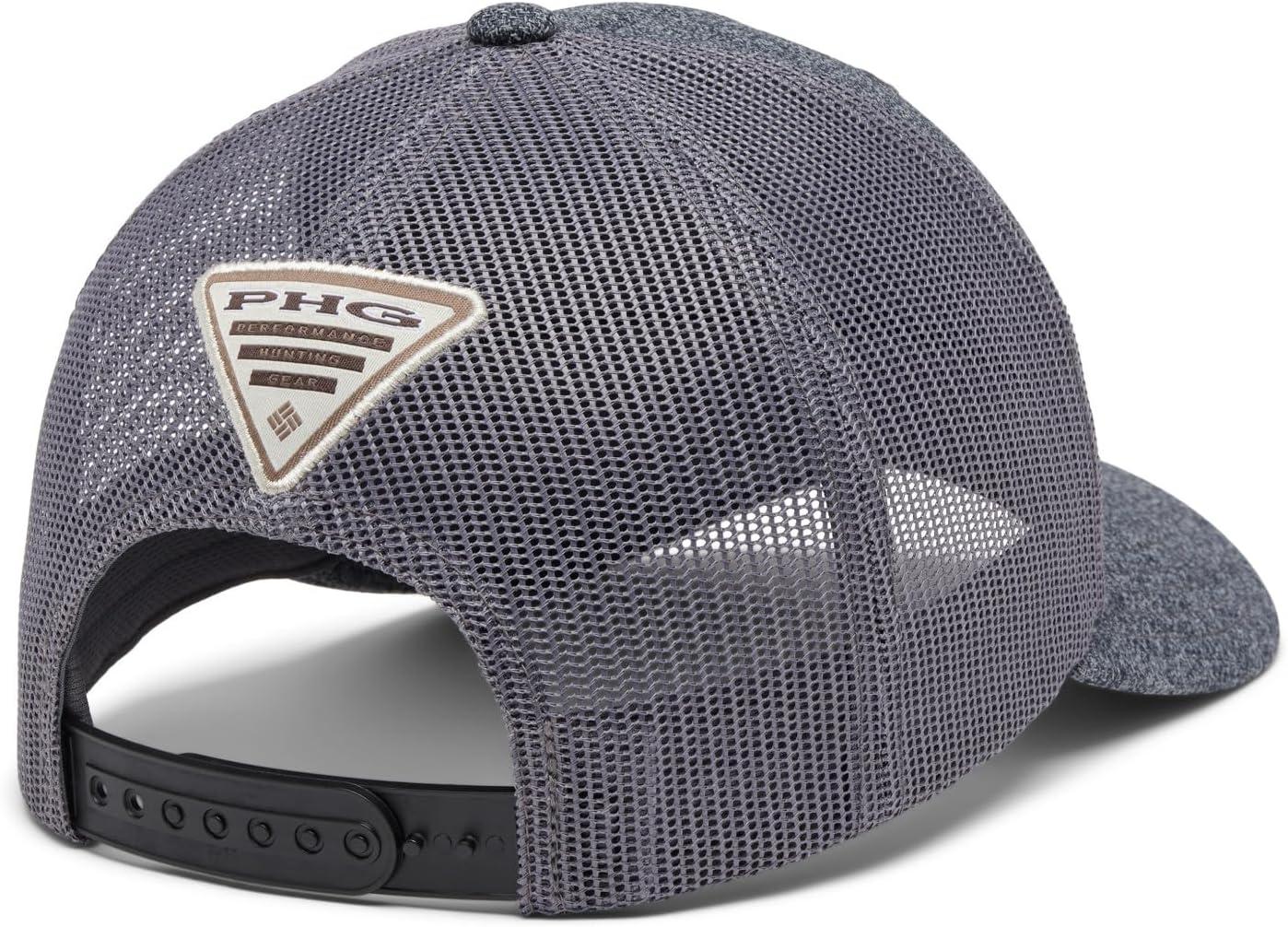 imageColumbia UnisexAdult PHG Patch Mesh Snap BackGrill HeatherCity GreyGame