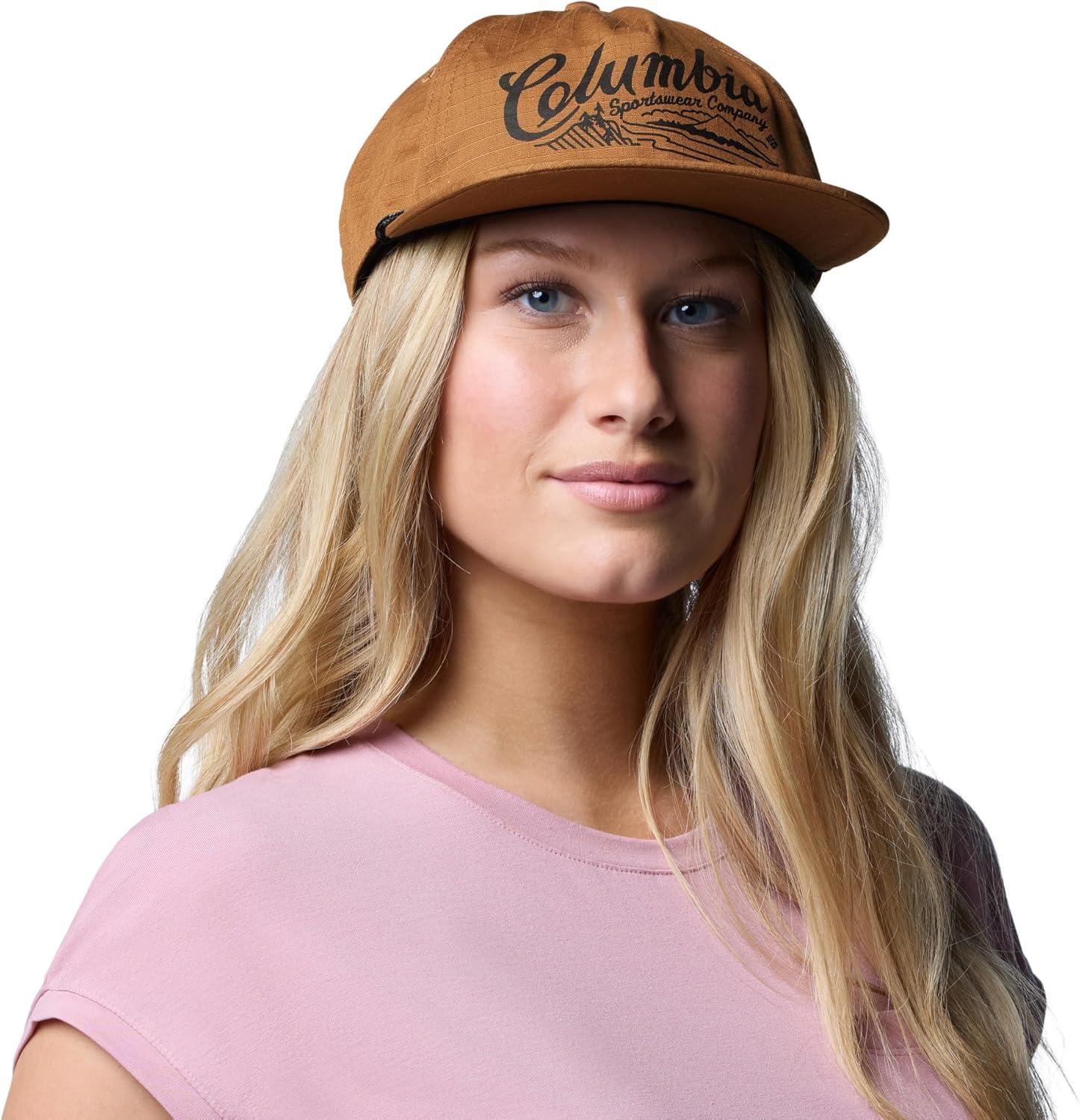 imageColumbia UnisexAdult Ratchet Strap Snap BackCamel BrownColumbia Mountains