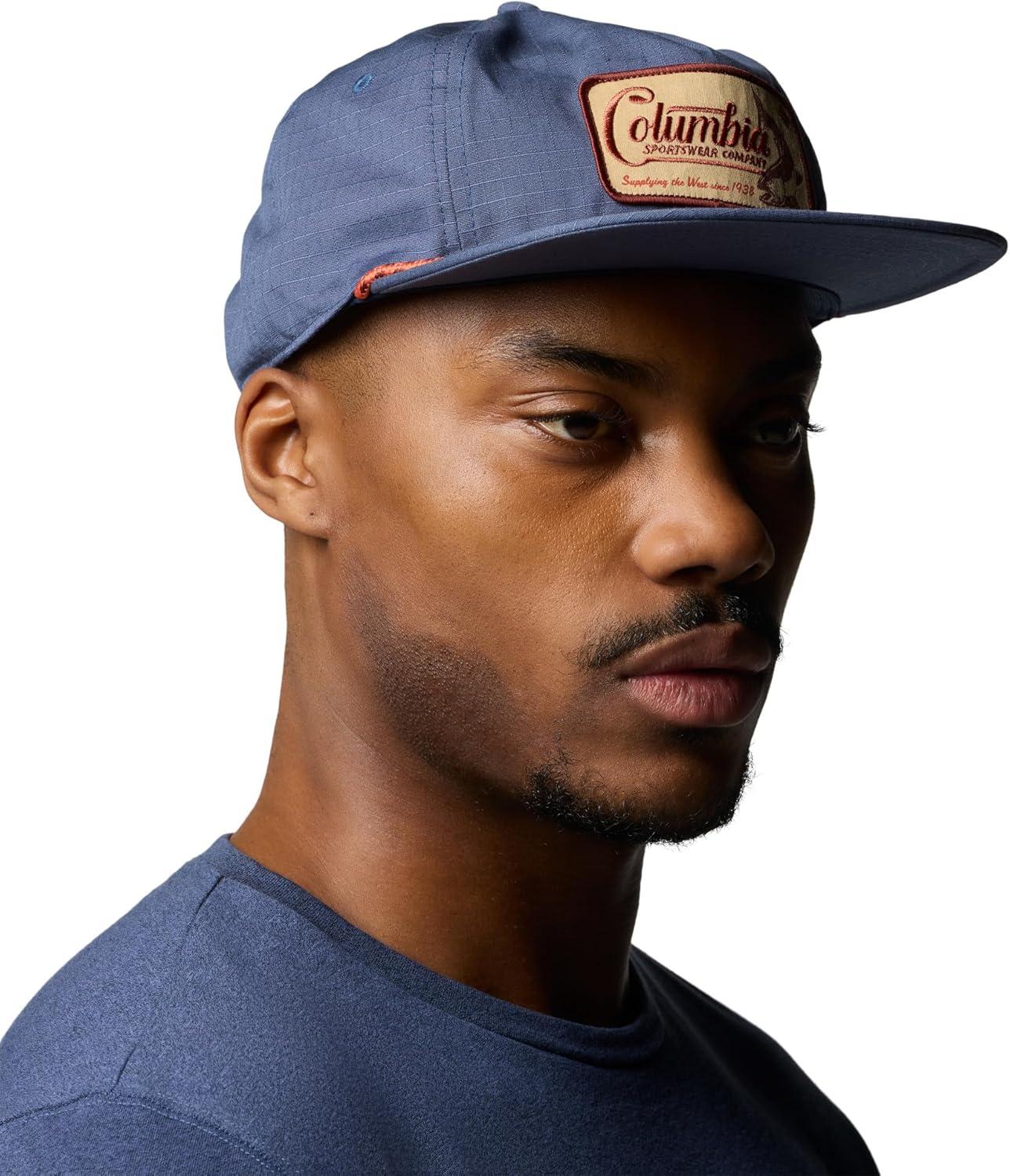 imageColumbia UnisexAdult Ratchet Strap Snap BackDark MountainWest Fish