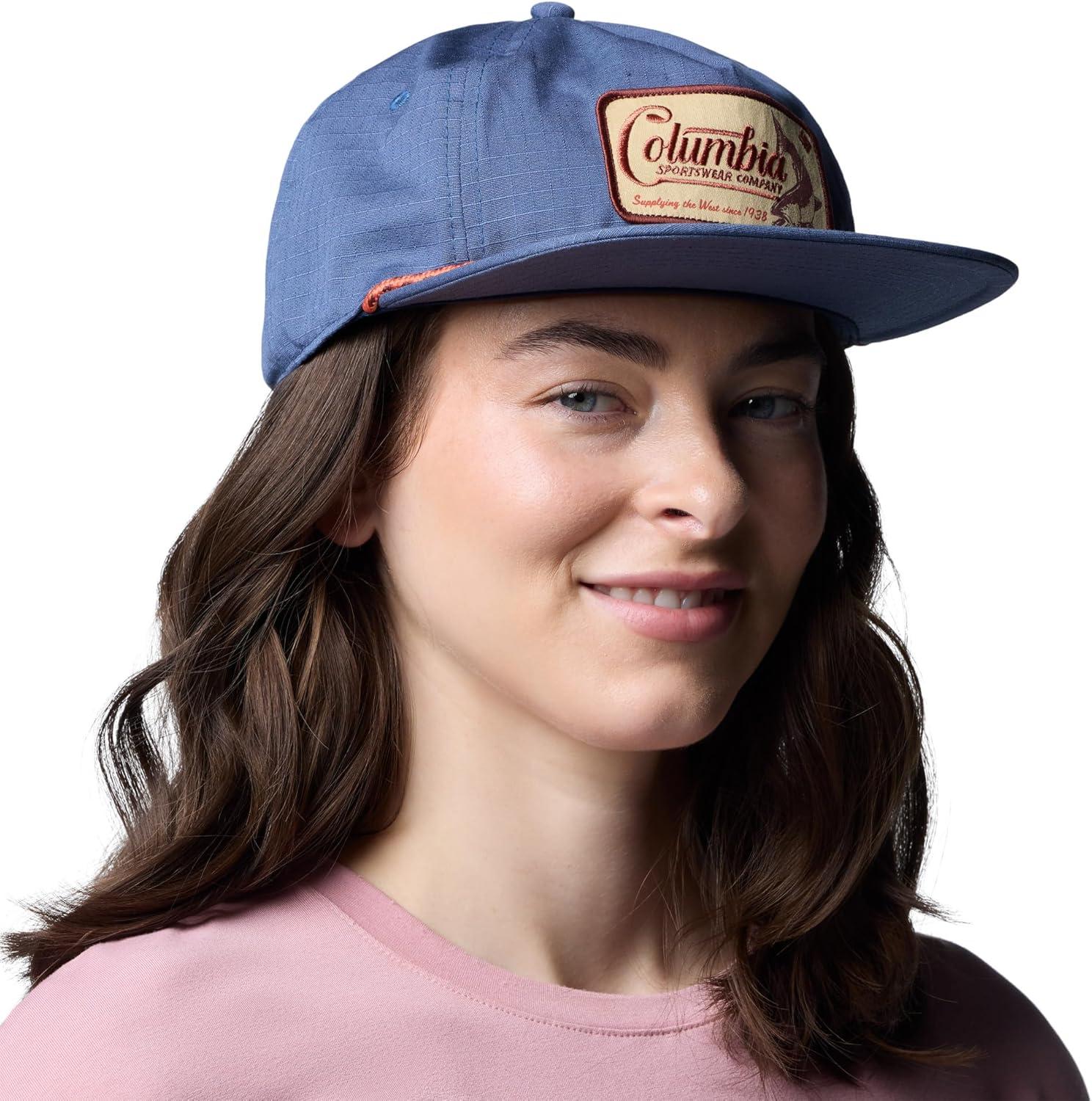 imageColumbia UnisexAdult Ratchet Strap Snap BackDark MountainWest Fish