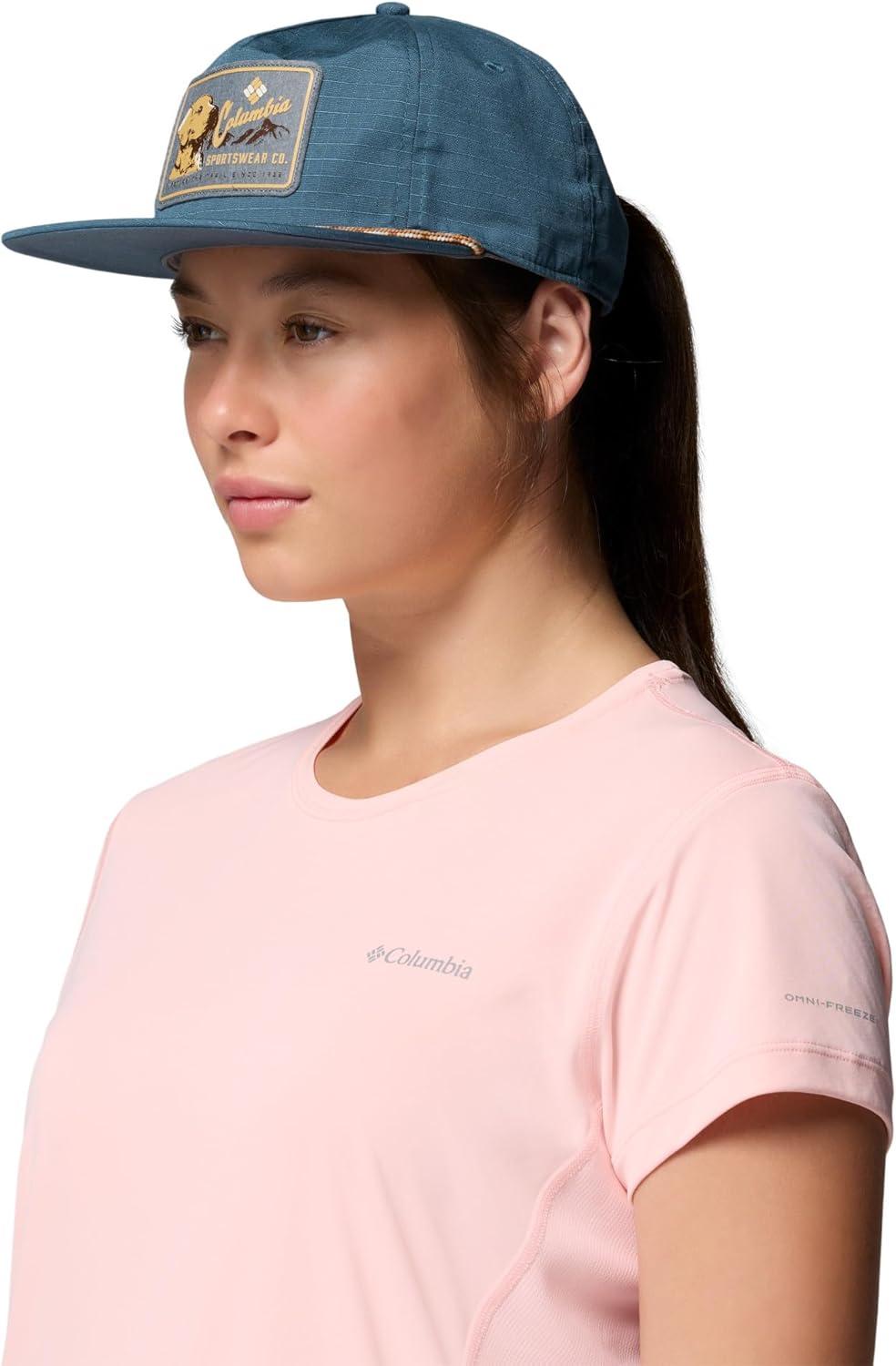 imageColumbia UnisexAdult Ratchet Strap Snap BackEverbluePup Patch