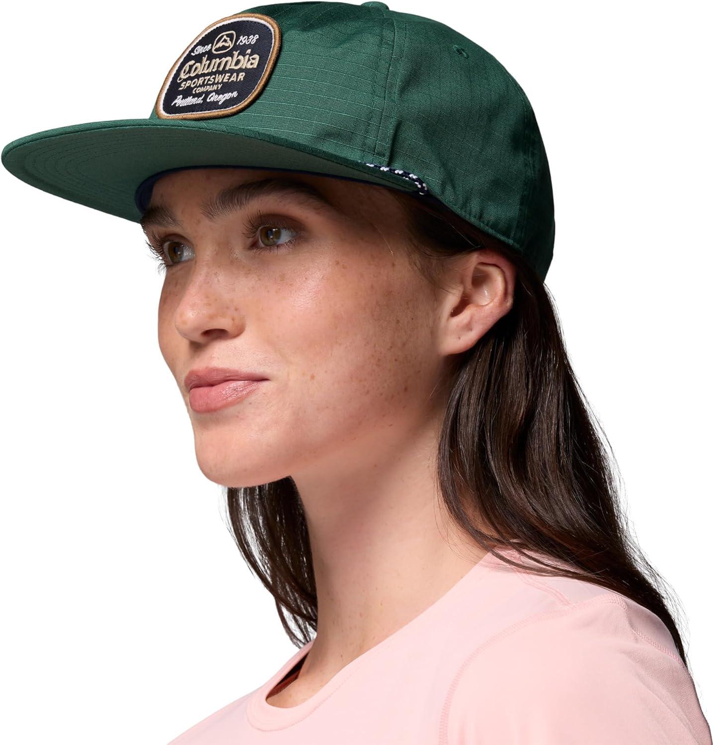imageColumbia UnisexAdult Ratchet Strap Snap BackRain ForestBeer Label