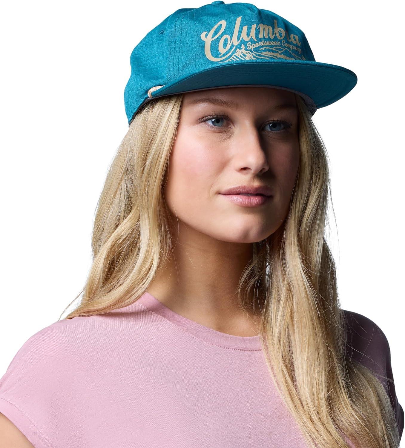 imageColumbia UnisexAdult Ratchet Strap Snap BackRiver BlueColumbia Mountains