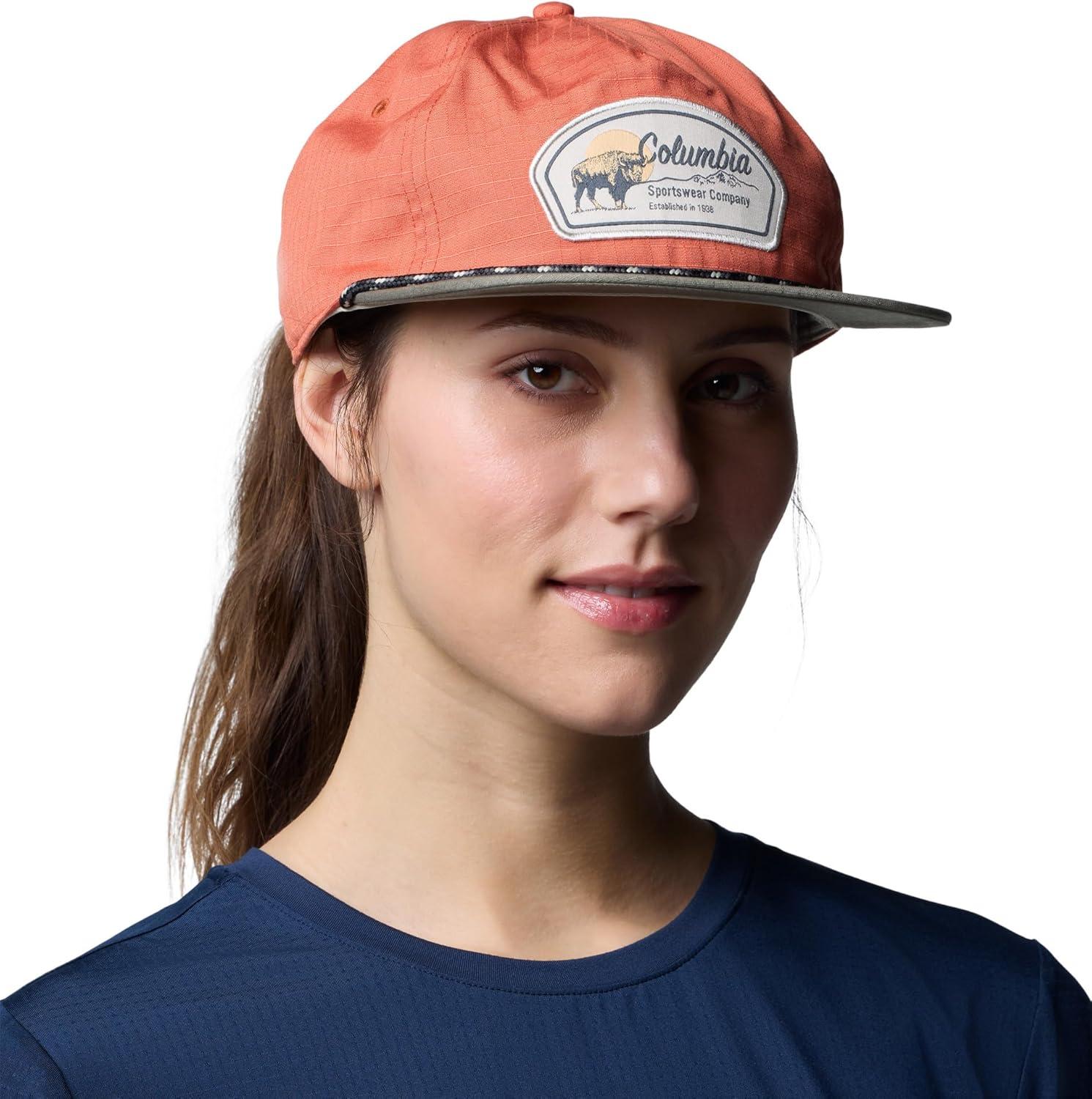 imageColumbia UnisexAdult Ratchet Strap Snap BackTuscanStone GreenBuffalo Roam
