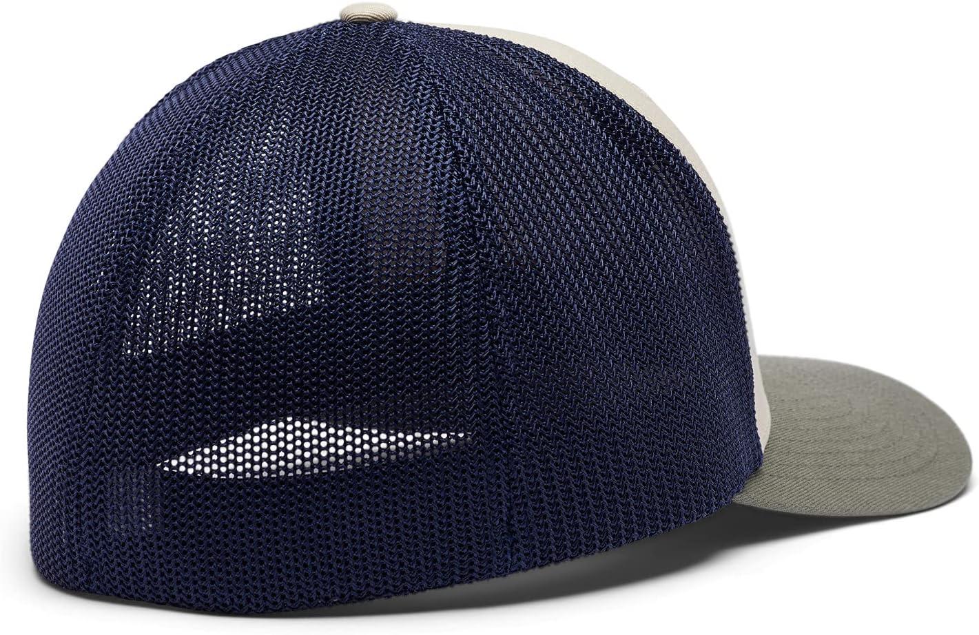 imageColumbia UnisexAdult Rugged Outdoor Mesh HatBaseball CapAncient FossilCollegiate Navy Cs Square