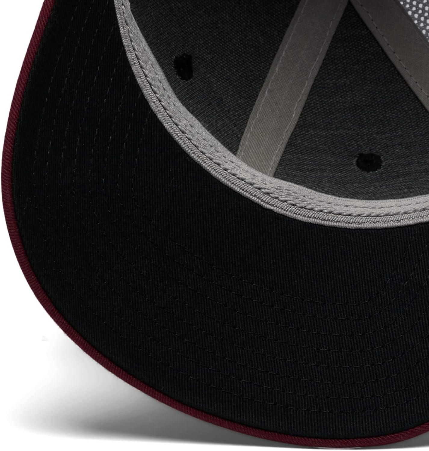 imageColumbia UnisexAdult Rugged Outdoor Mesh HatBaseball CapBlackRed Onion Peak2river