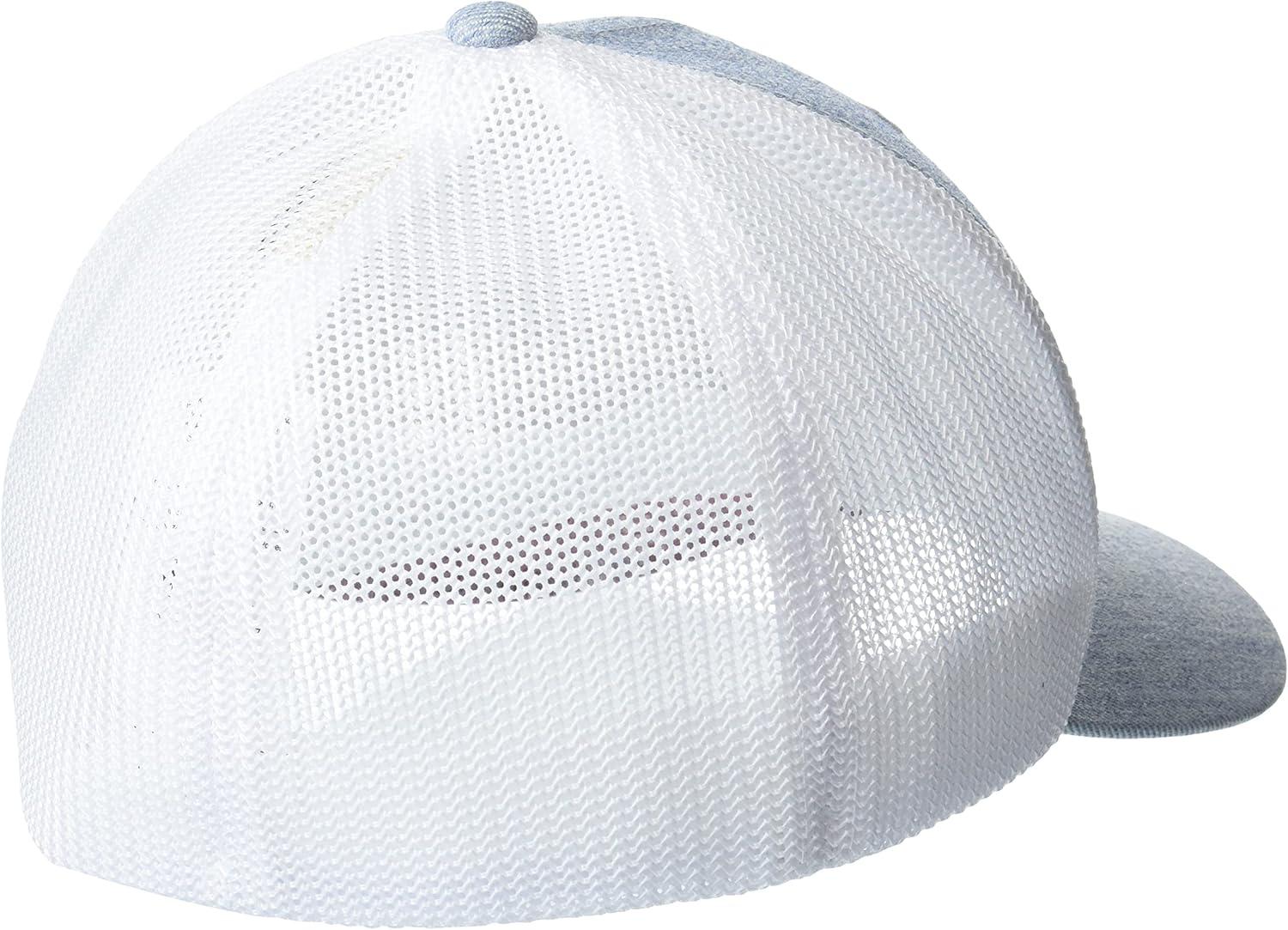 imageColumbia UnisexAdult Rugged Outdoor Mesh HatBaseball CapBluestone HeatherTree Flag Patch