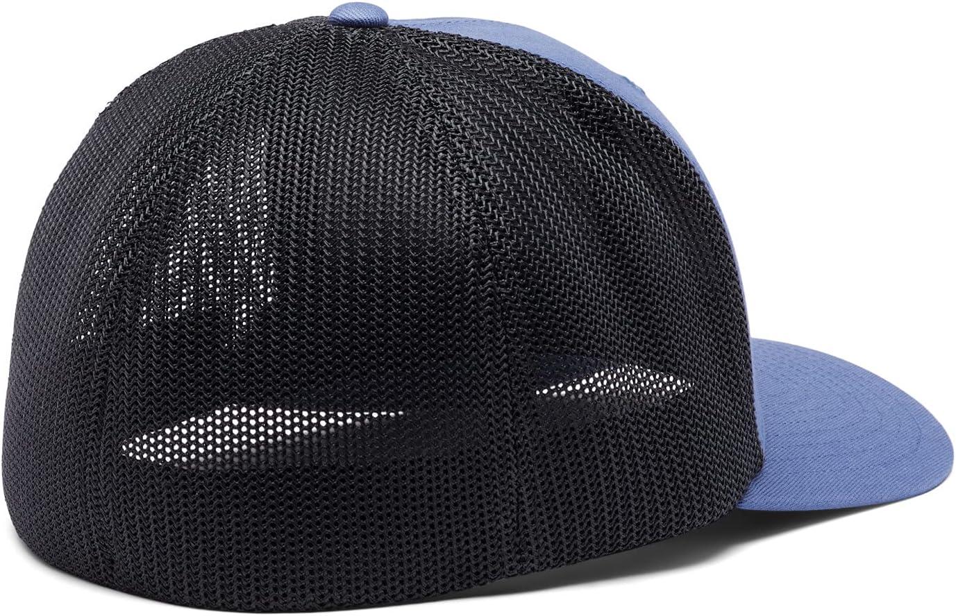 imageColumbia UnisexAdult Rugged Outdoor Mesh HatBaseball CapBluestoneShark Cs Square Patch
