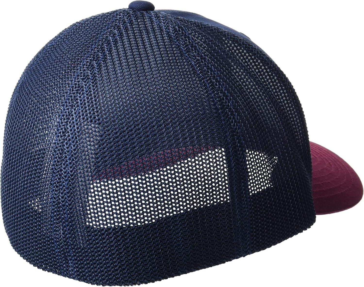 imageColumbia UnisexAdult Rugged Outdoor Mesh HatBaseball CapCollegiate NavyDark MountainTree Flag