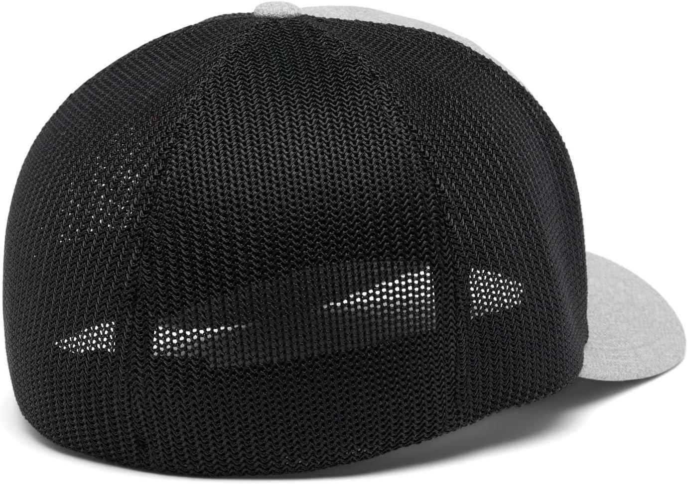 imageColumbia UnisexAdult Rugged Outdoor Mesh HatBaseball CapColumbia Grey HeatherBlackRoam Lands
