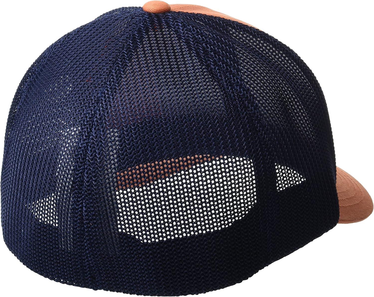 imageColumbia UnisexAdult Rugged Outdoor Mesh HatBaseball CapDesert OrangeCollegiate NavyTree Flag